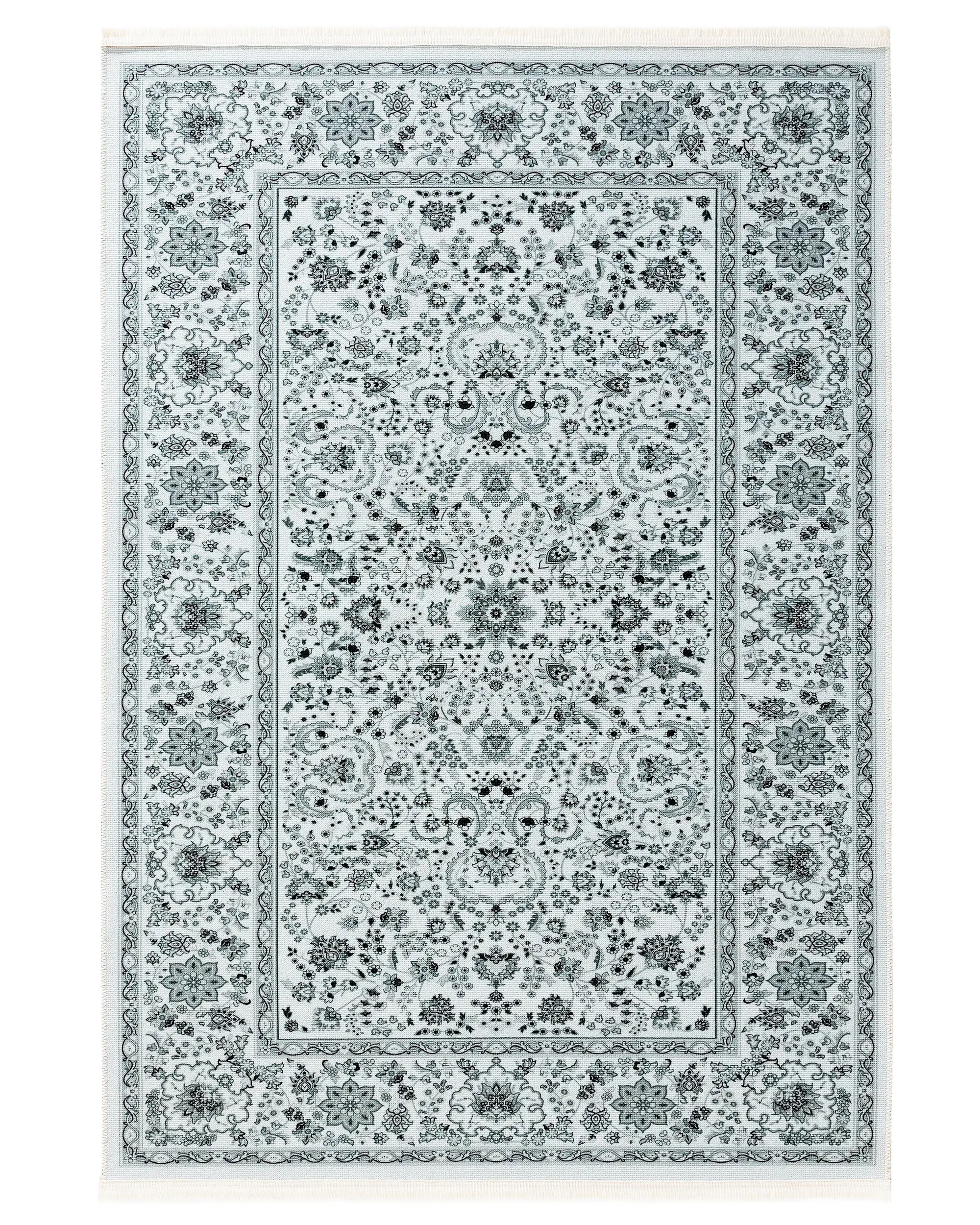Teppe av 70% Polyester, 30% Baumwolle i Türkis med 70% Polyester, 30% Baumwolle høy lugg fra benuta Pop