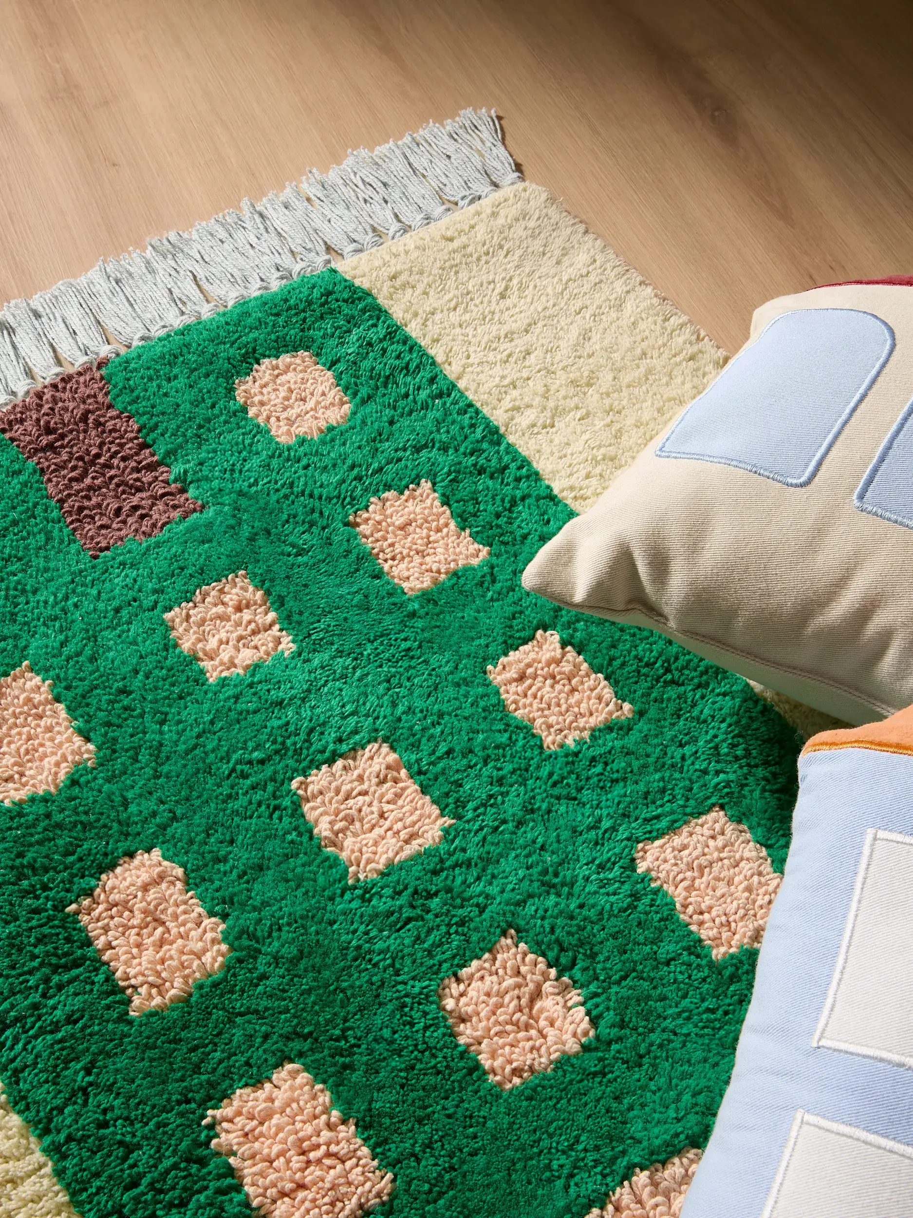 Rug Niels made of 100% Cotton in  by Lytte