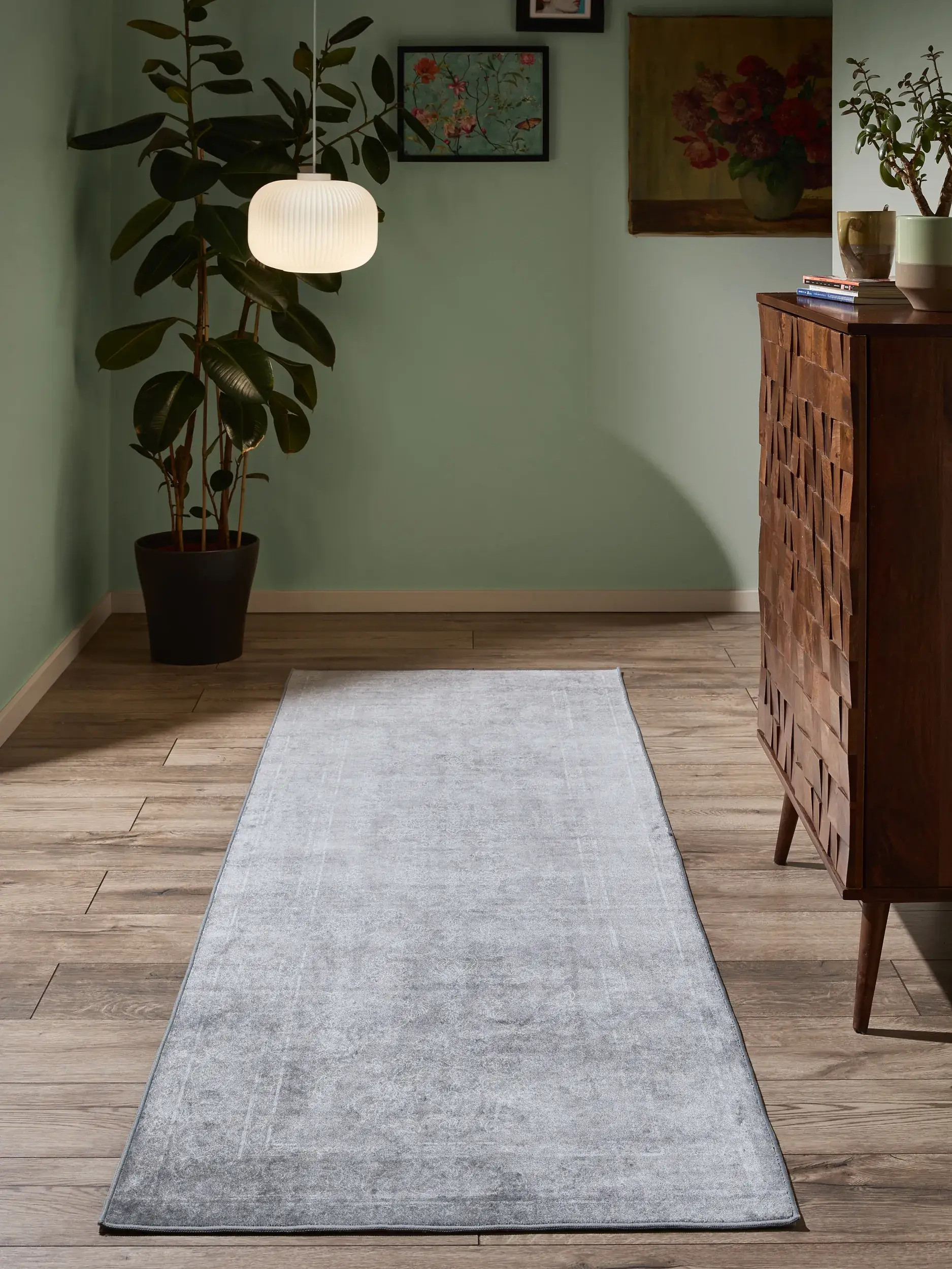 Teppe av 100% Polyester i Beige med 100% Polyester høy lugg fra benuta Nest