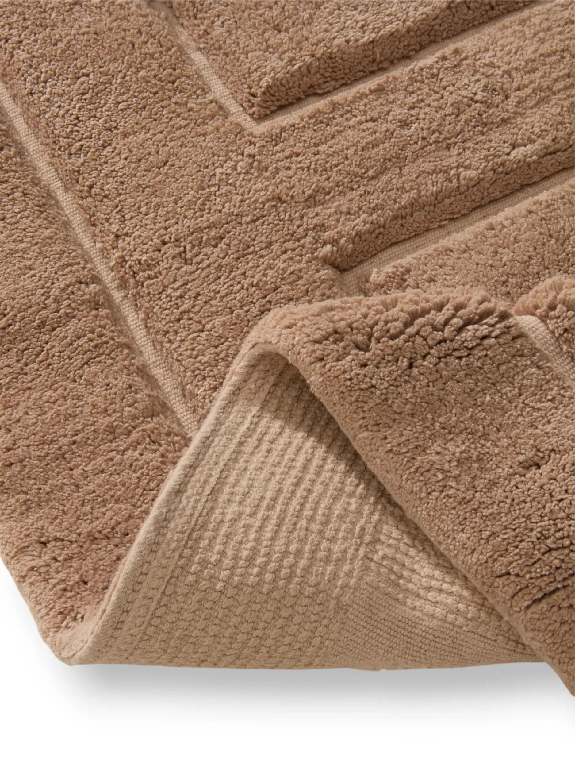 Tappeto da bagno Helios Taupe di benuta Finest