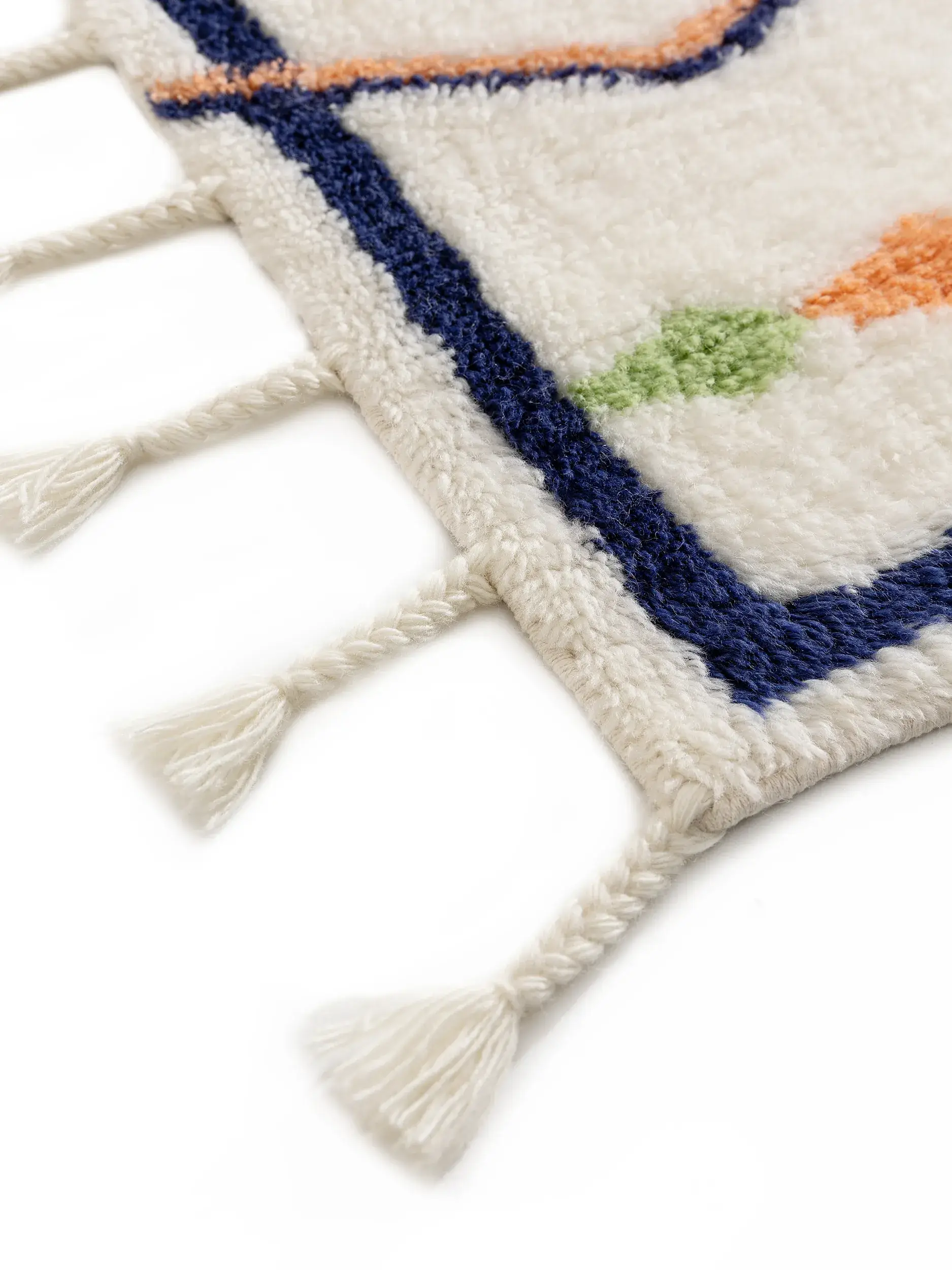 Tapete de 100% Wolle em Multicolor com pelo de 100% Wolle de altura da Lytte