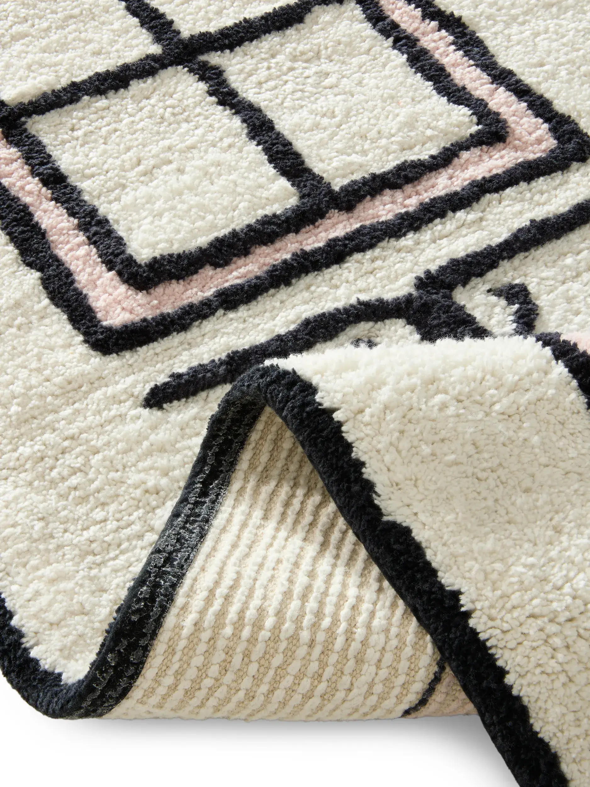Teppich Emily aus 100% Recycelte Baumwolle in  von Lytte
