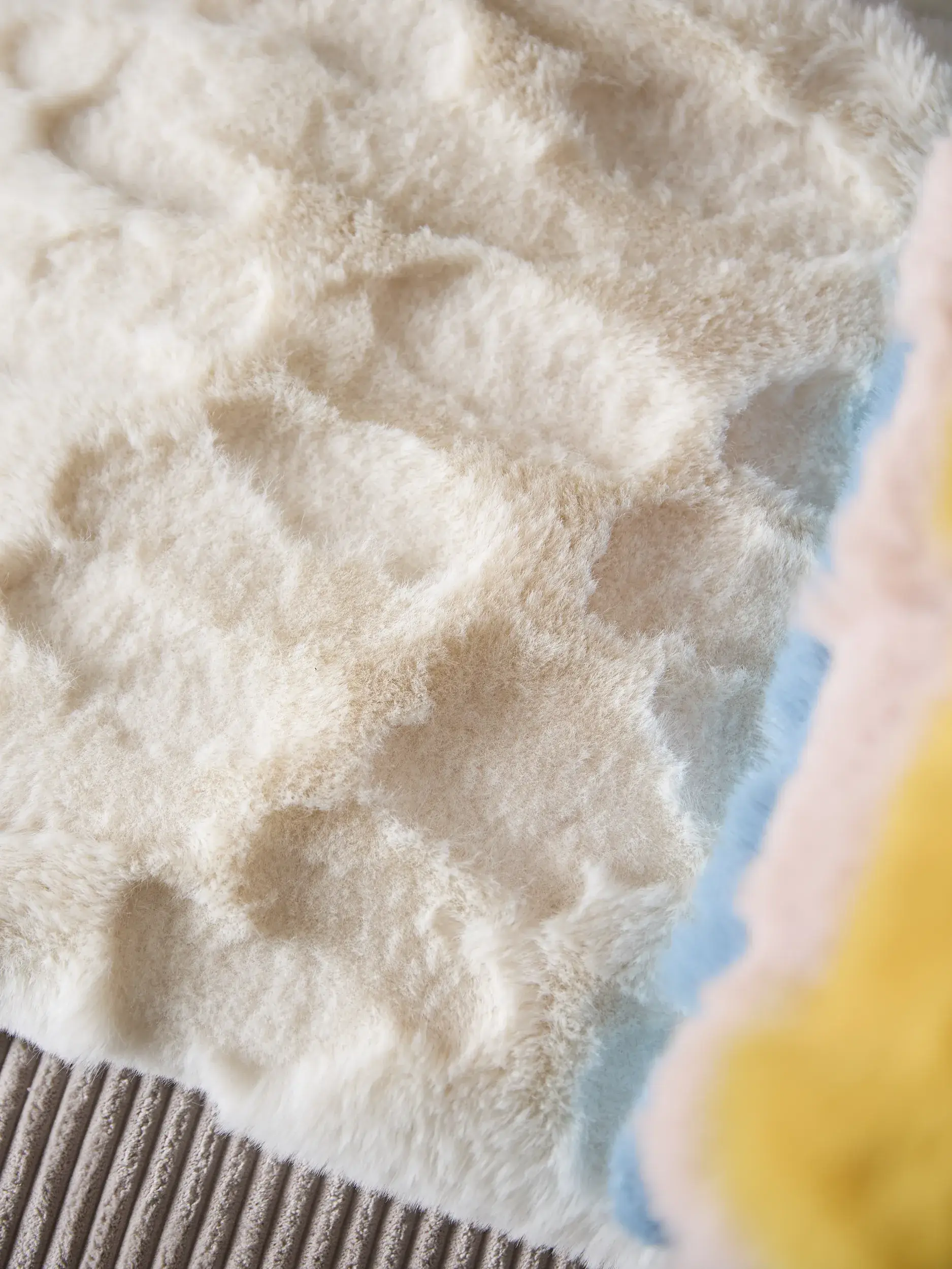 Decke Immy Cream im Design  aus  von benuta Pop