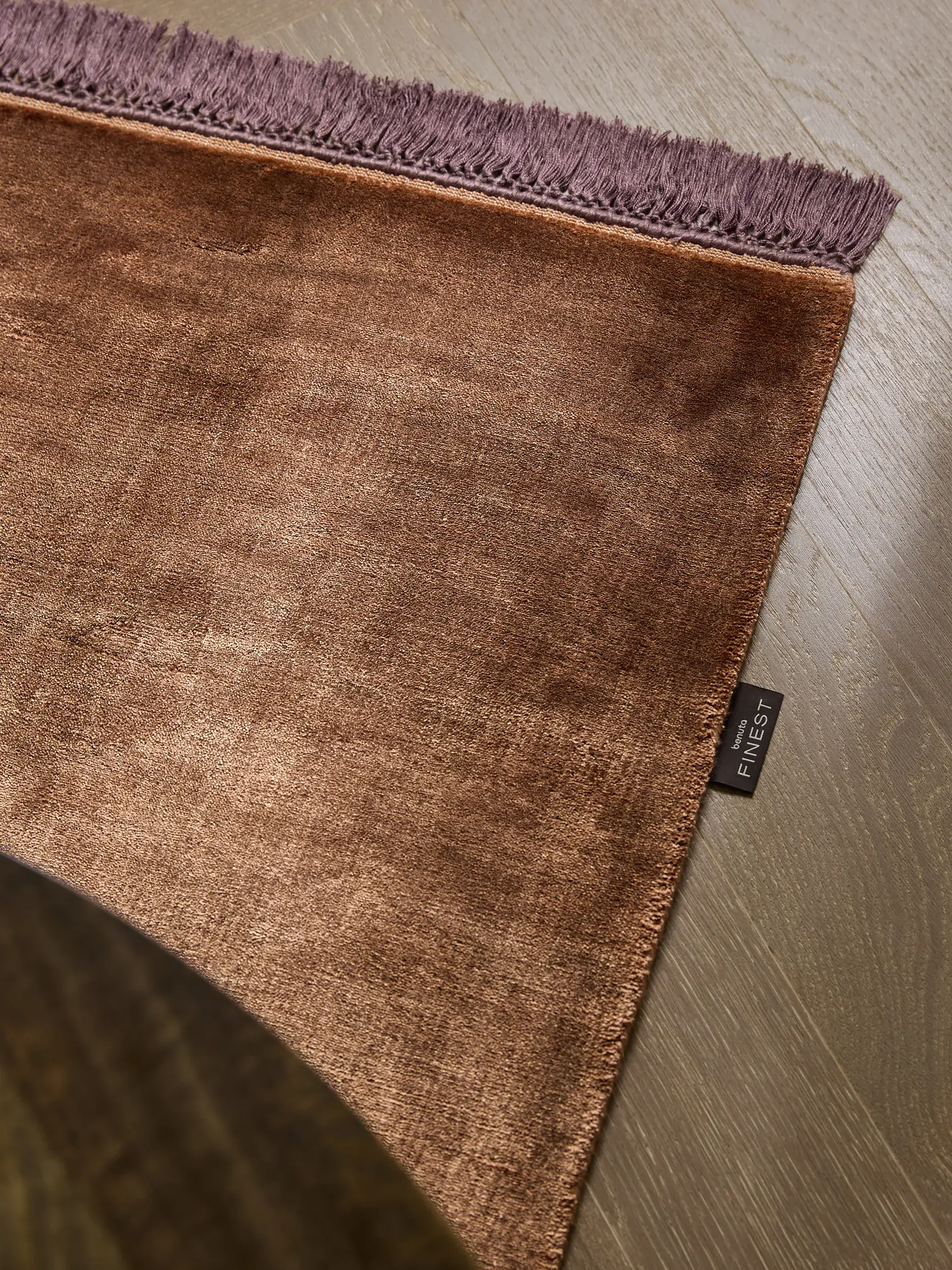 Teppe Rubin av 100% Viskose i  fra benuta Finest