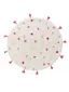 Alfombra lavable para niños Fiete Multicolor/Fucsia