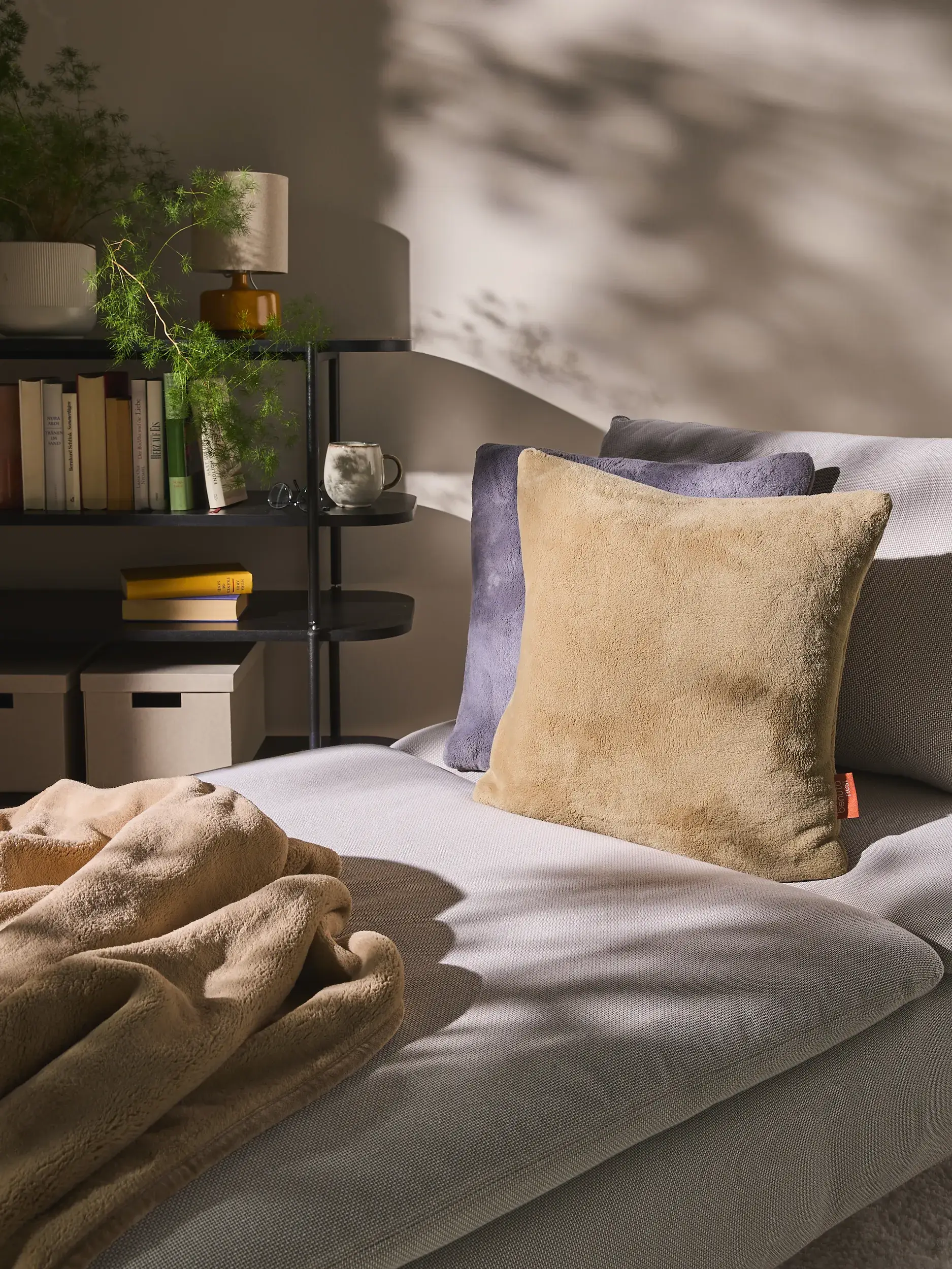 Coussin Cosi Beige de benuta