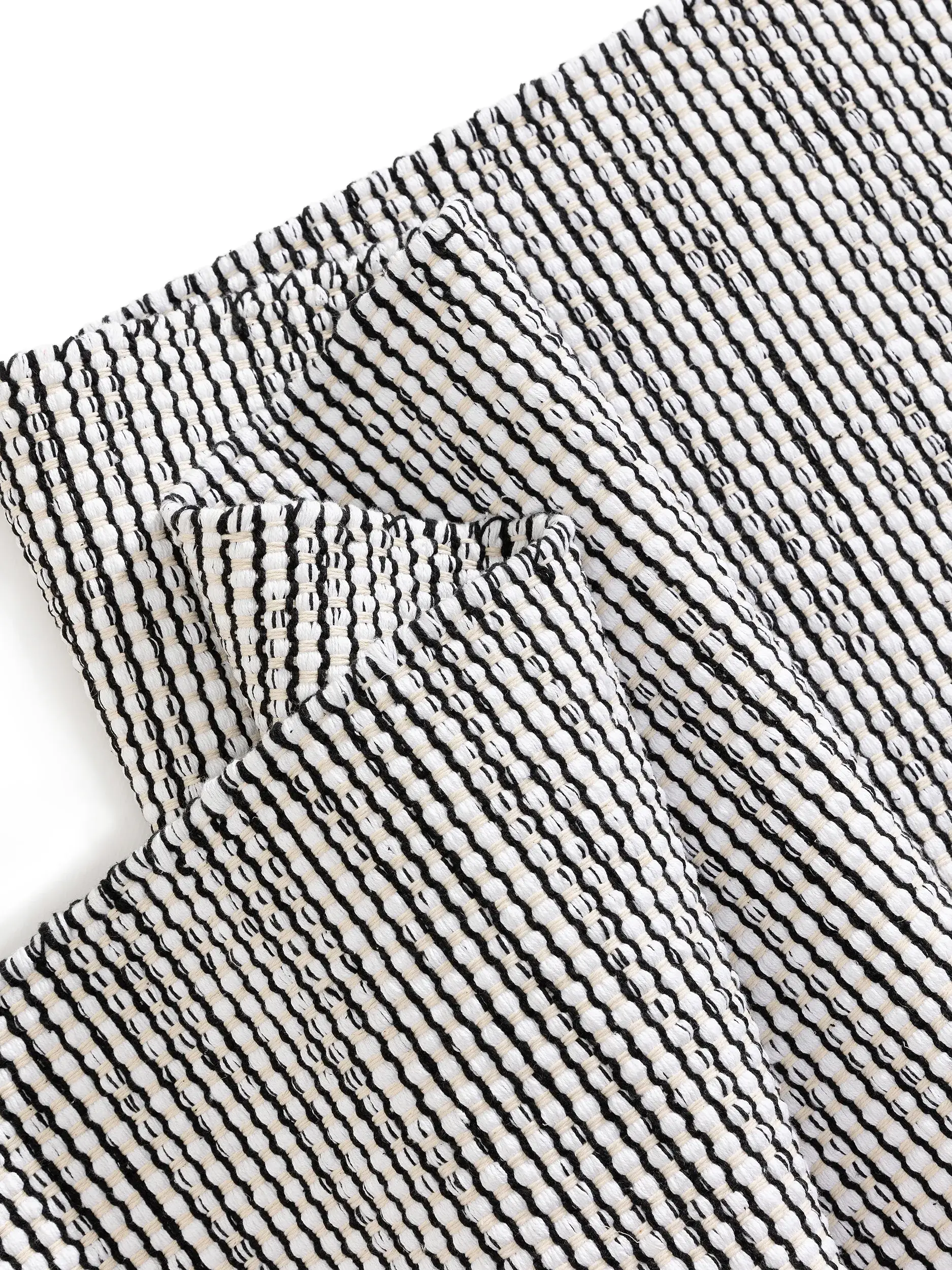 Teppich Ron aus 100% Cotton in Beige von benuta Basic