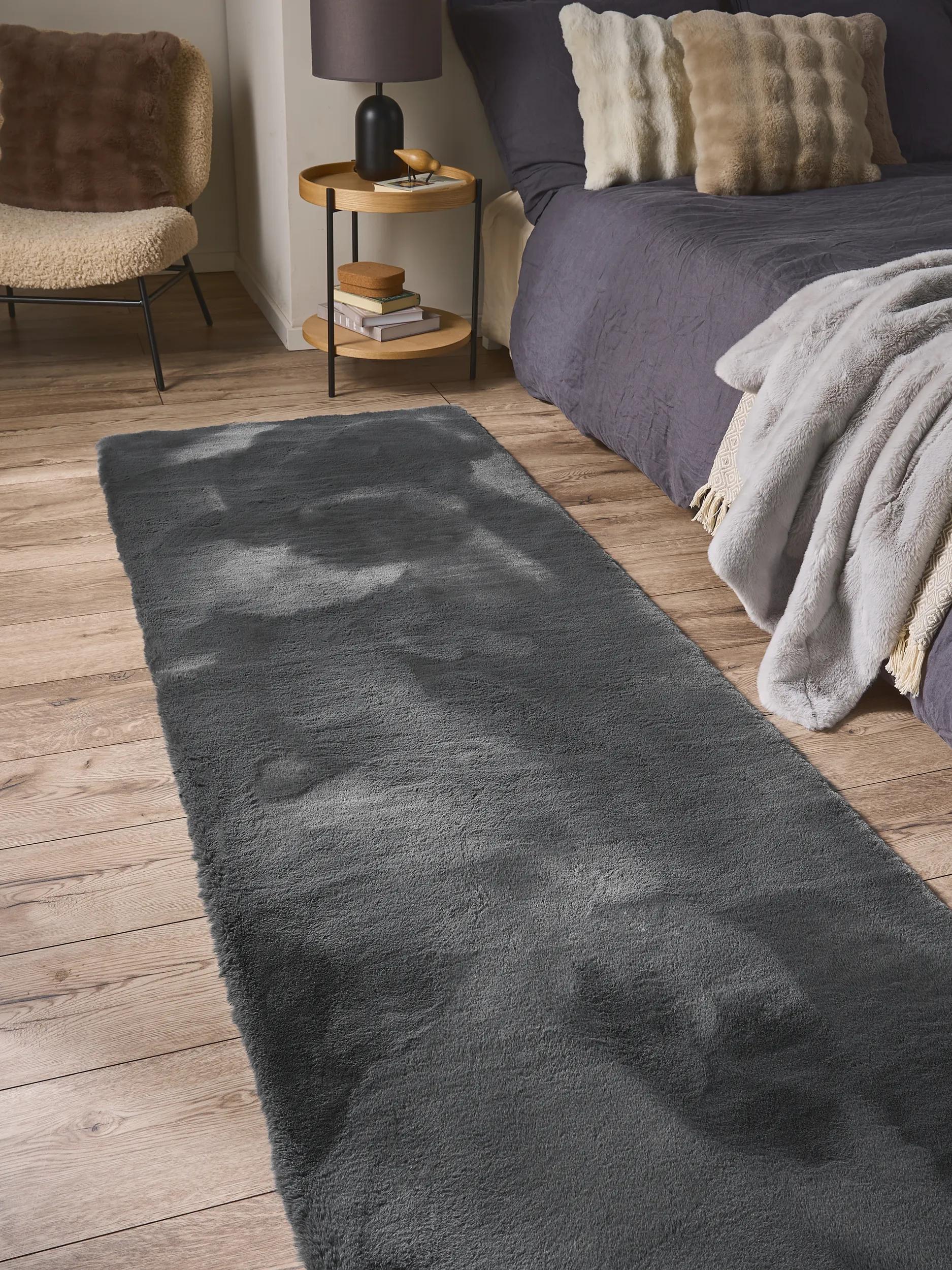 Arazzo Parete 3D Gorilla Scimmia – Tappeto Murale Morbidissimo 150x110 Cm Antracite | ABAKUHAUS