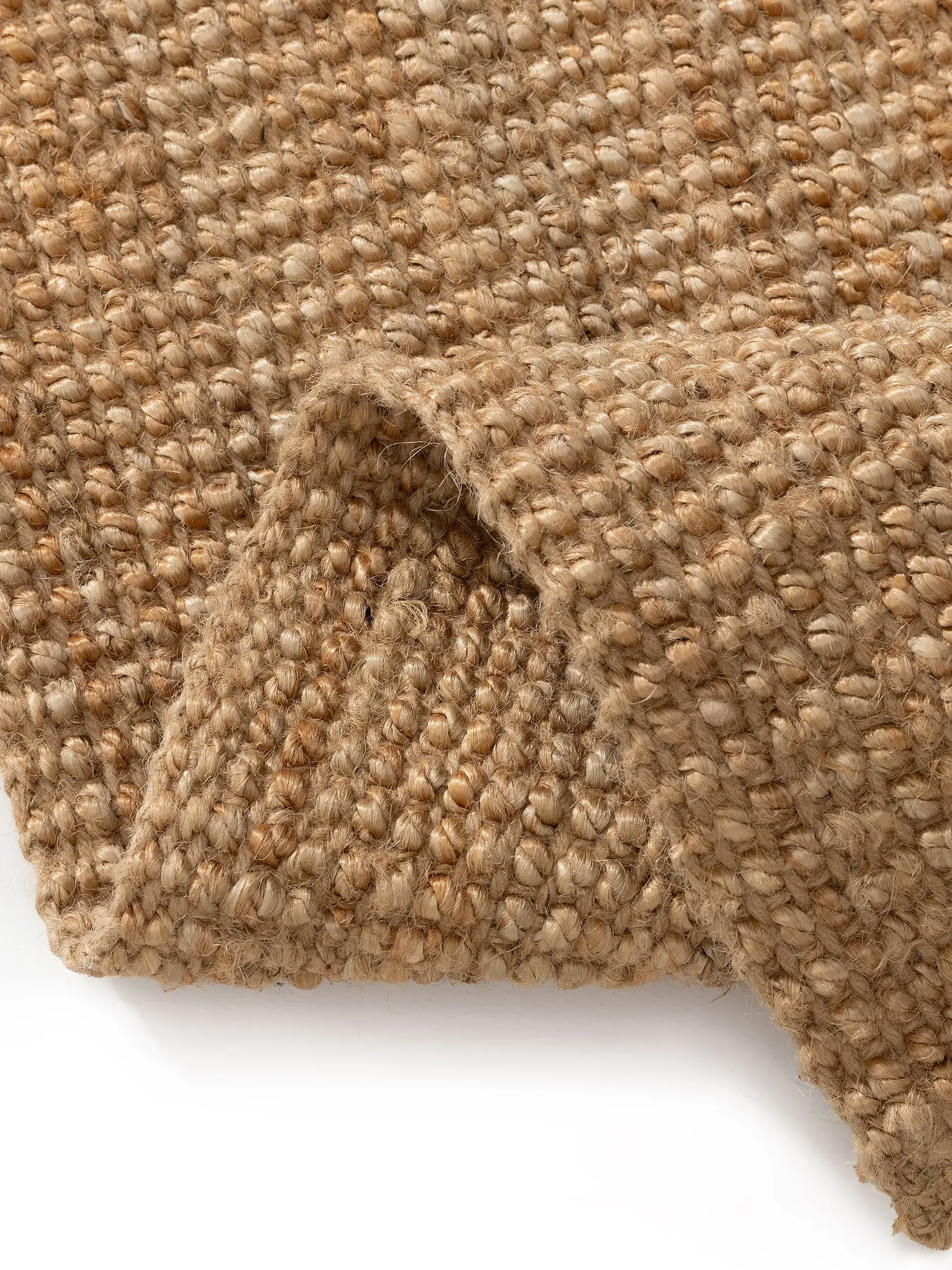 Fußmatte Svea Natur im Design  aus 100% Jute von benuta Pure
