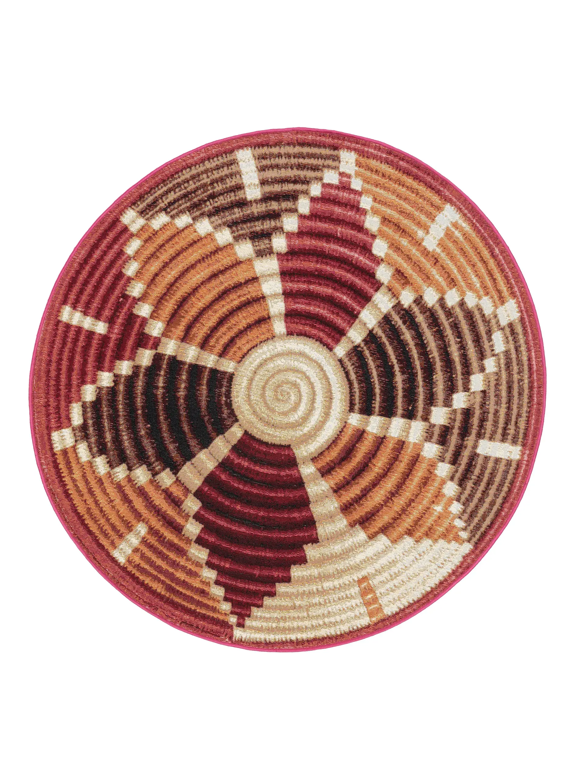 Alfombra de 76% Polipropileno, 24% Poliéster en Multicolor con un pelo de {{Placeholder_Pile Height}} de altura de benuta nest