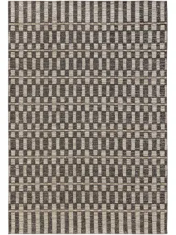 Flatvävd matta Elena Beige/brun