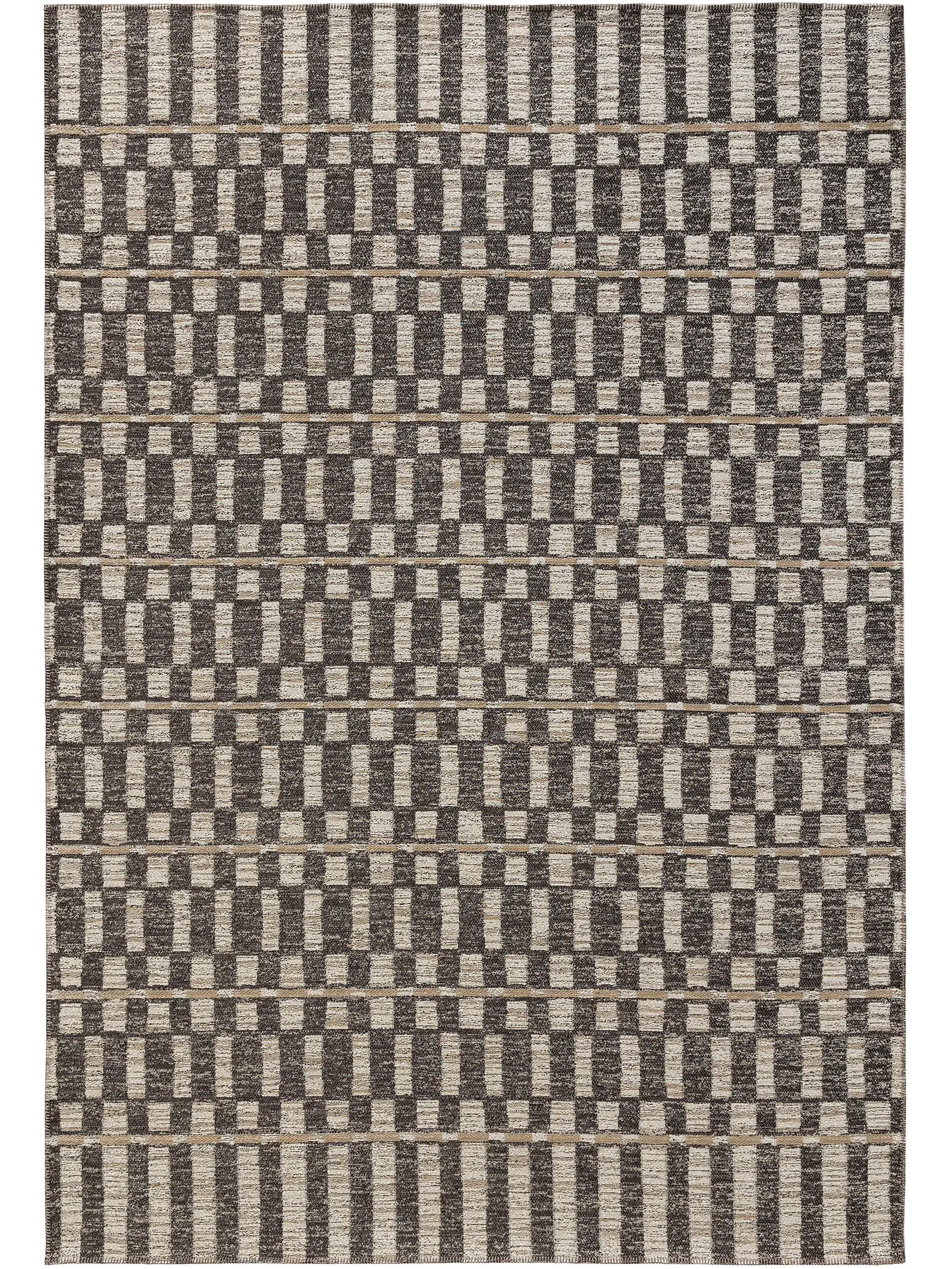 Alfombra de 65% Poliéster (PET reciclado), 35% Yute en Beige con un pelo de {{Placeholder_Pile Height}} de altura de benuta nest