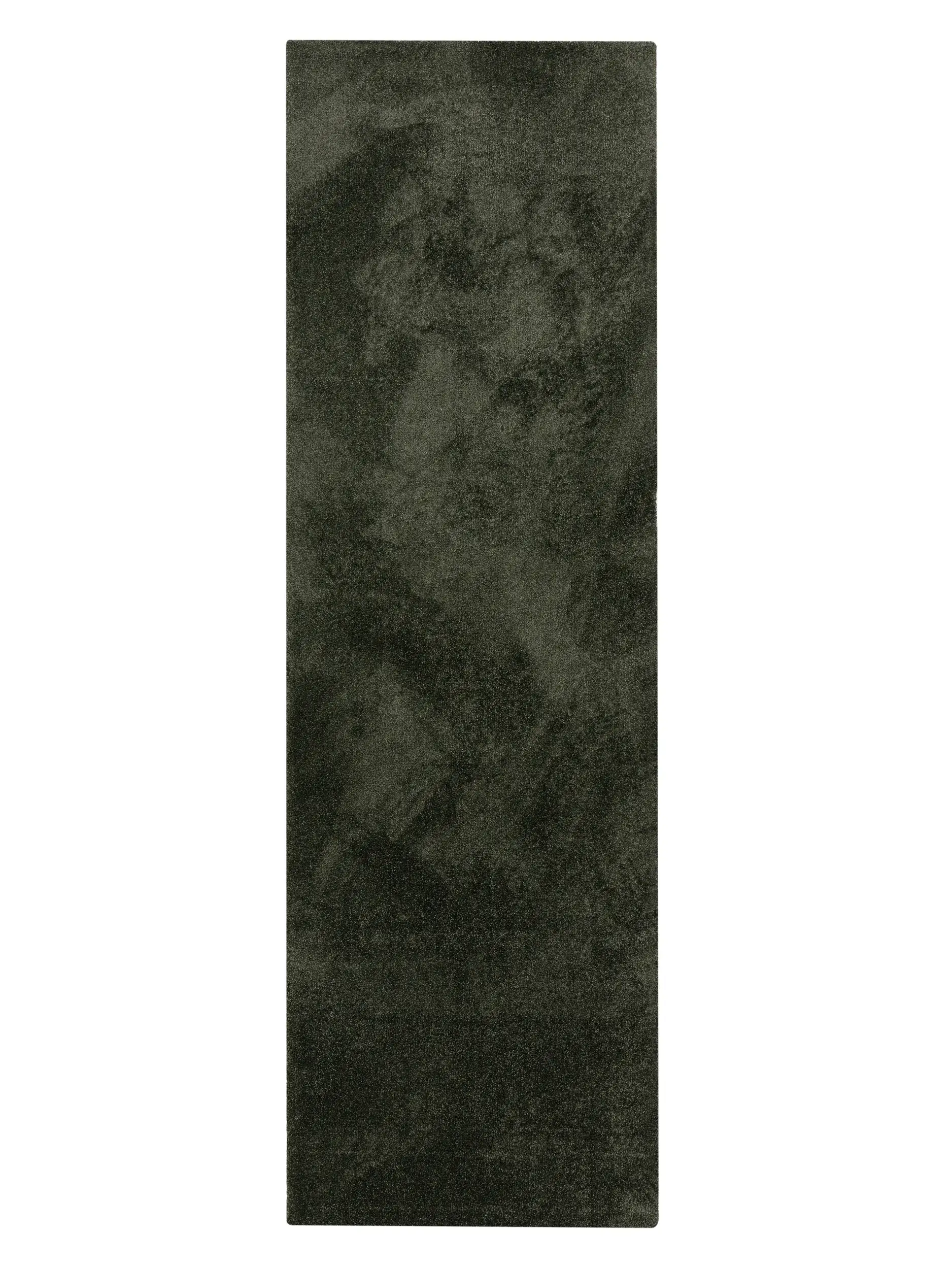 Matto 100% Polyester (30% recycelt)a värissä Grün 100% Polyester (30% recycelt) korkealla nukalla merkiltä benuta Nest