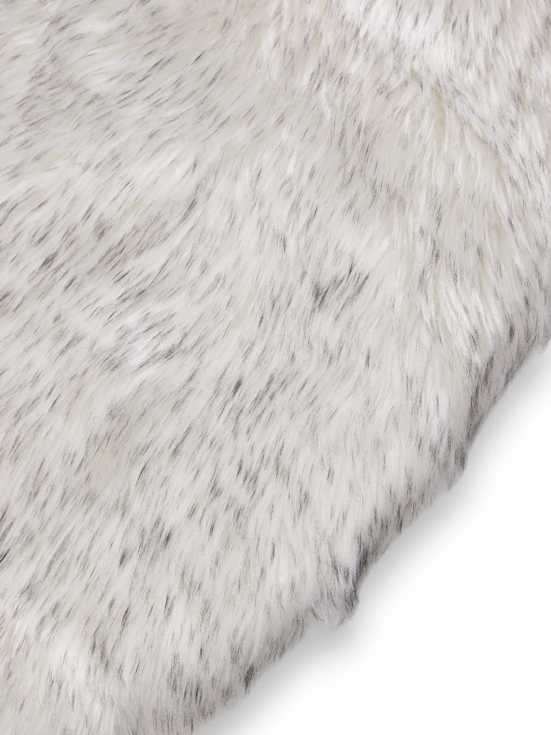 Koberec z 70% Polyacryl, 30% Polyester v Schwarz/Weiß s vlasem výšky 70% Polyacryl, 30% Polyester od benuta Pop
