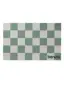 Wycieraczka Checker zielony