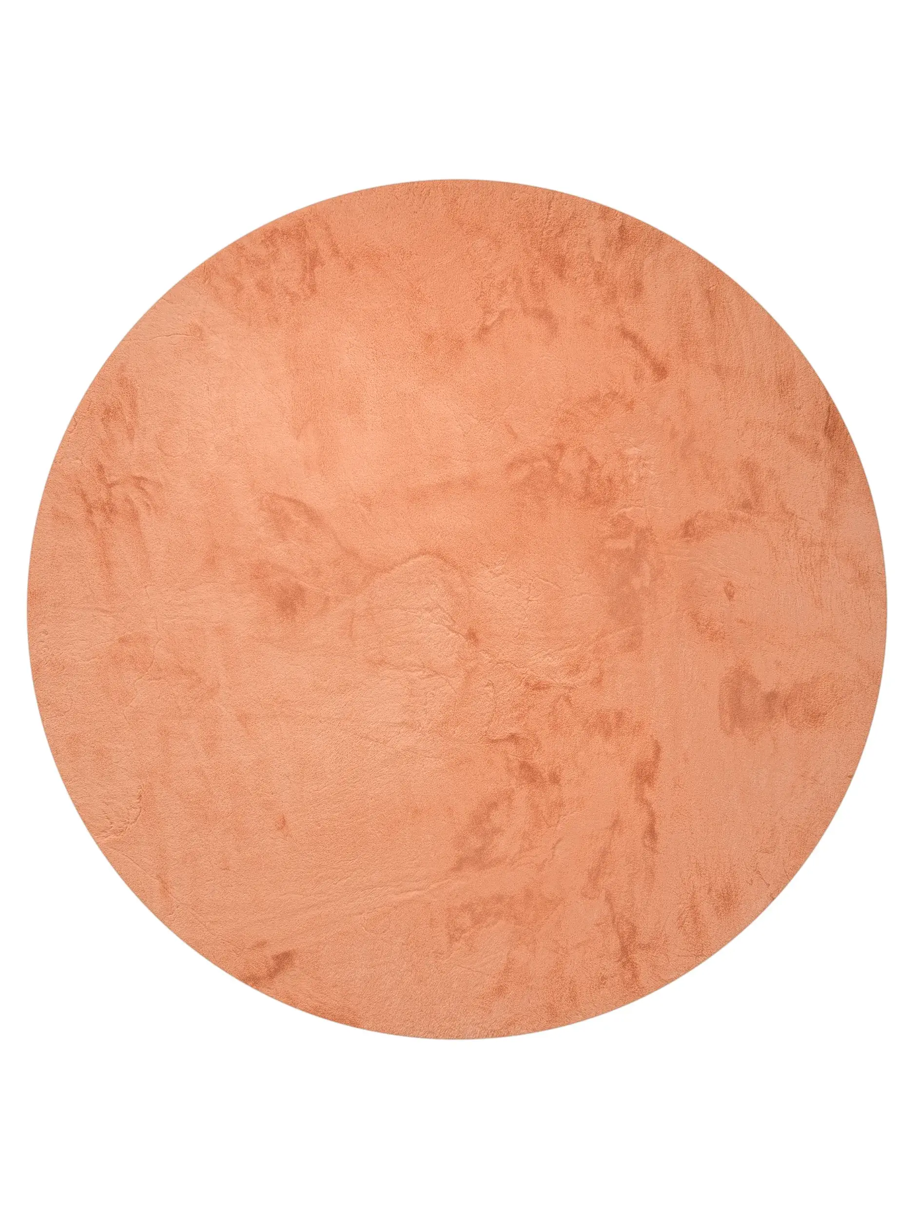 Teppich Dave aus 100% Polyester in Orange von benuta Nest