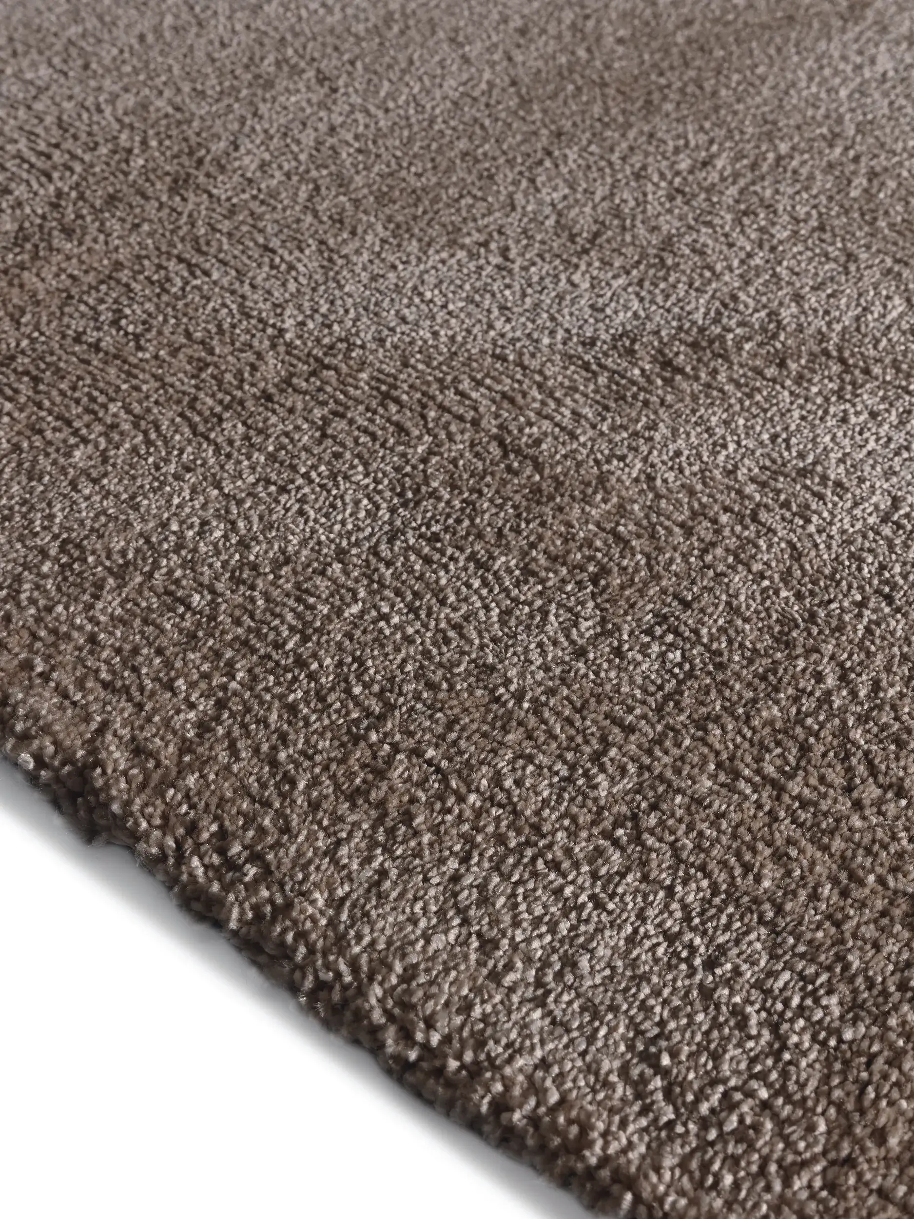 Tapete de 100% Polypropylen em Taupe com pelo de 100% Polypropylen de altura da benuta Nest