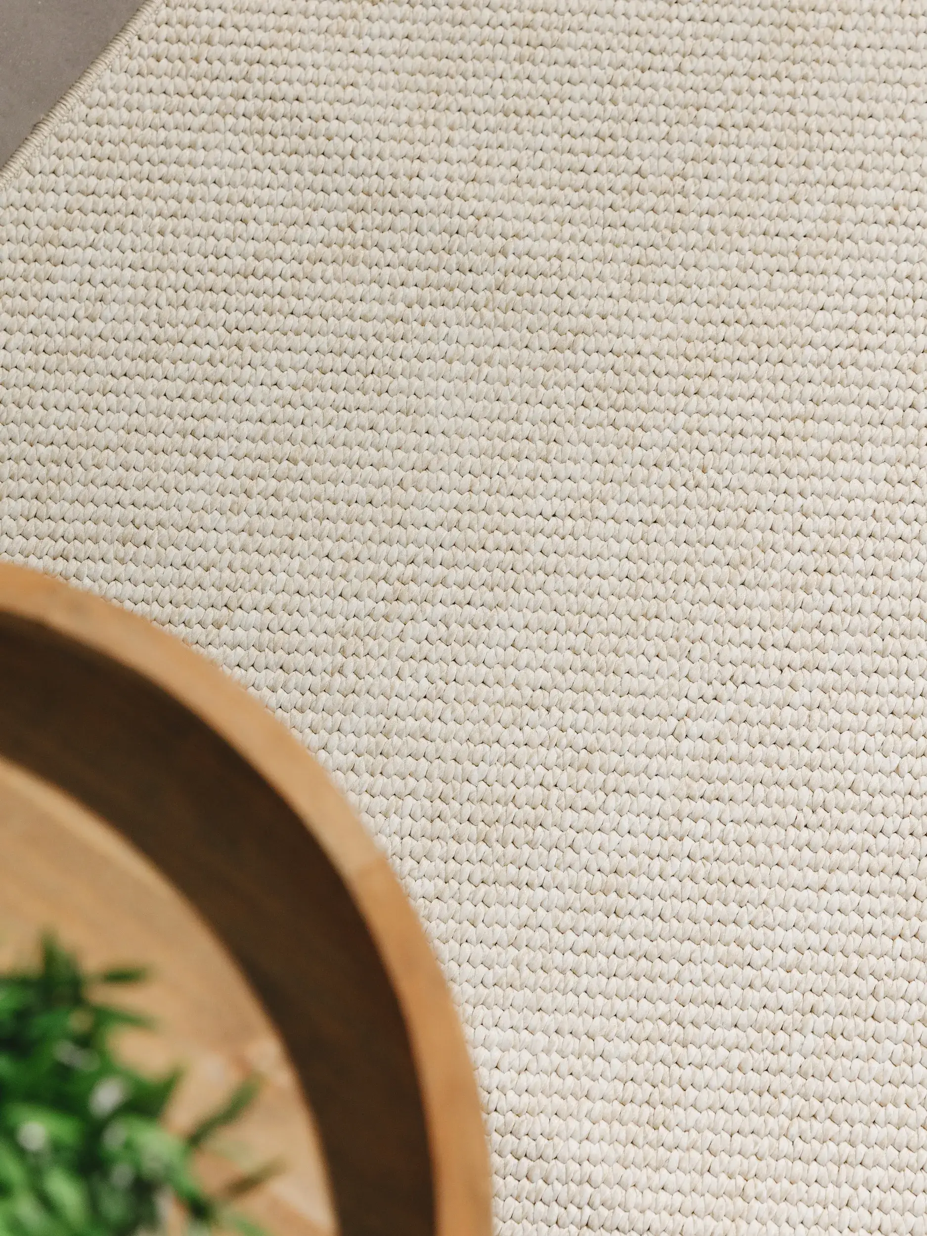 Rug made of 100% Polypropylen in Beige with a 100% Polypropylen high pile by benuta Basic