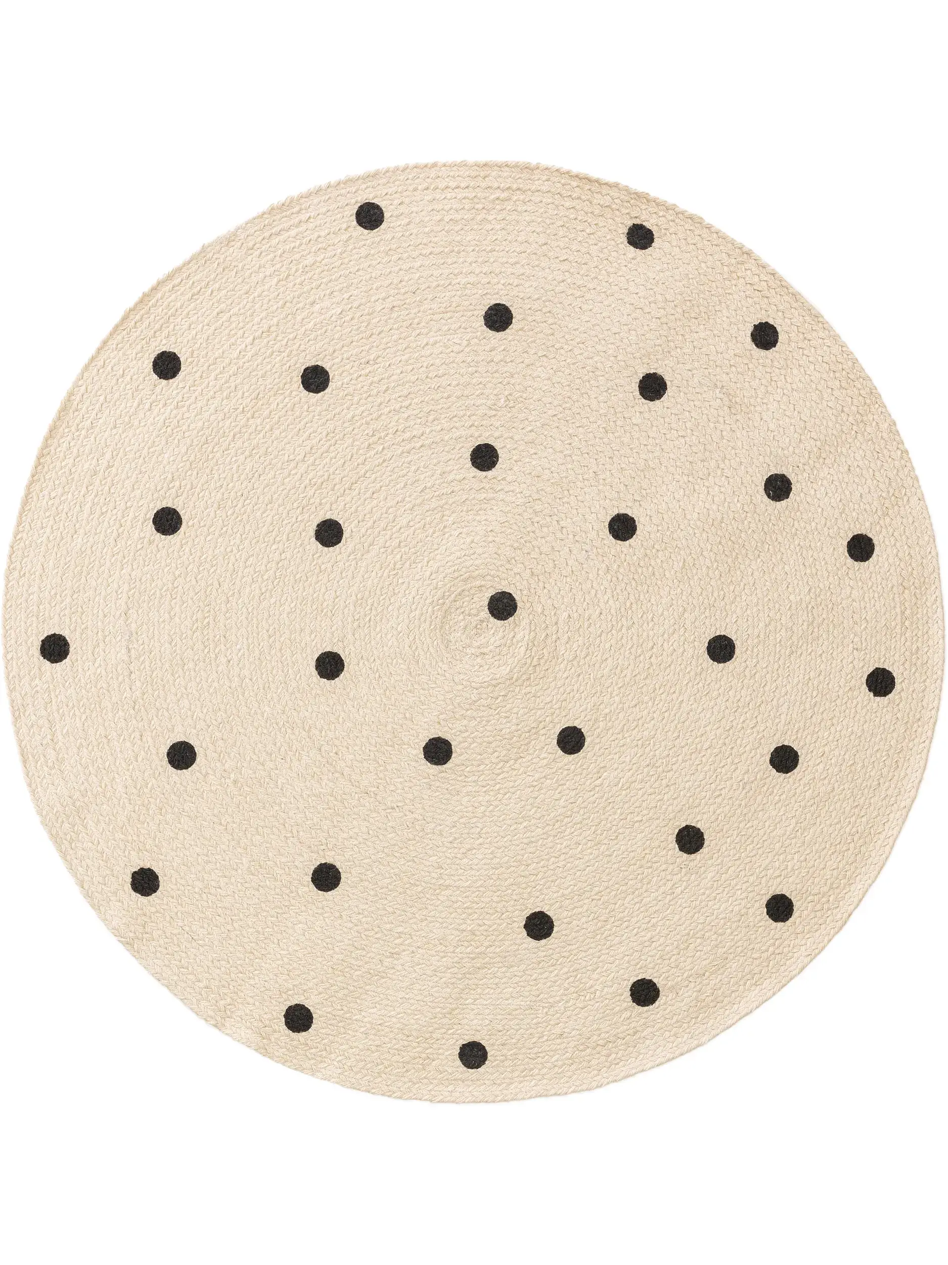 Alfombra de 100% Yute en Beige con un pelo de {{Placeholder_Pile Height}} de altura de Lytte