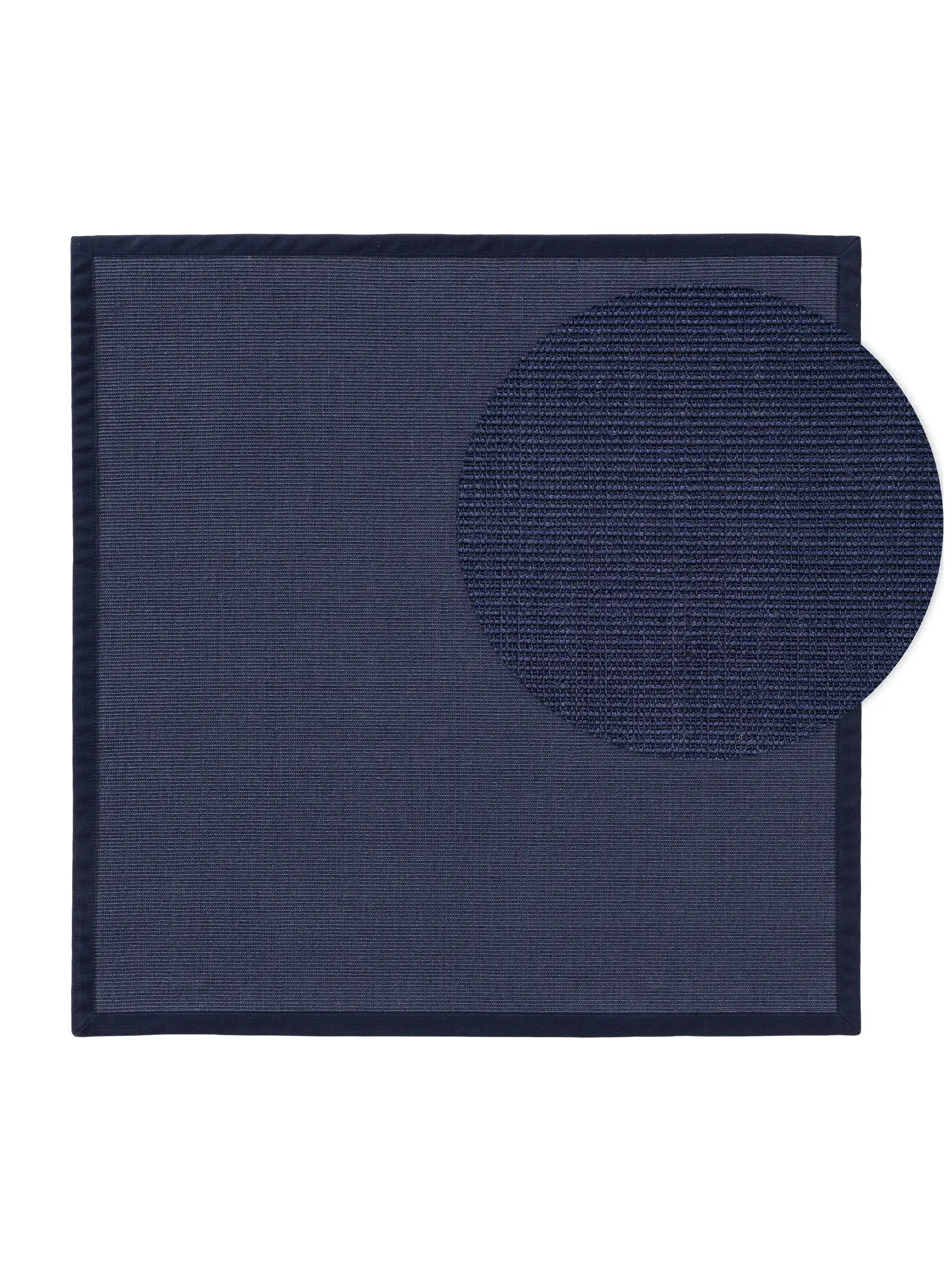 Matto 100% Sisala värissä Blau 100% Sisal korkealla nukalla merkiltä benuta Nest