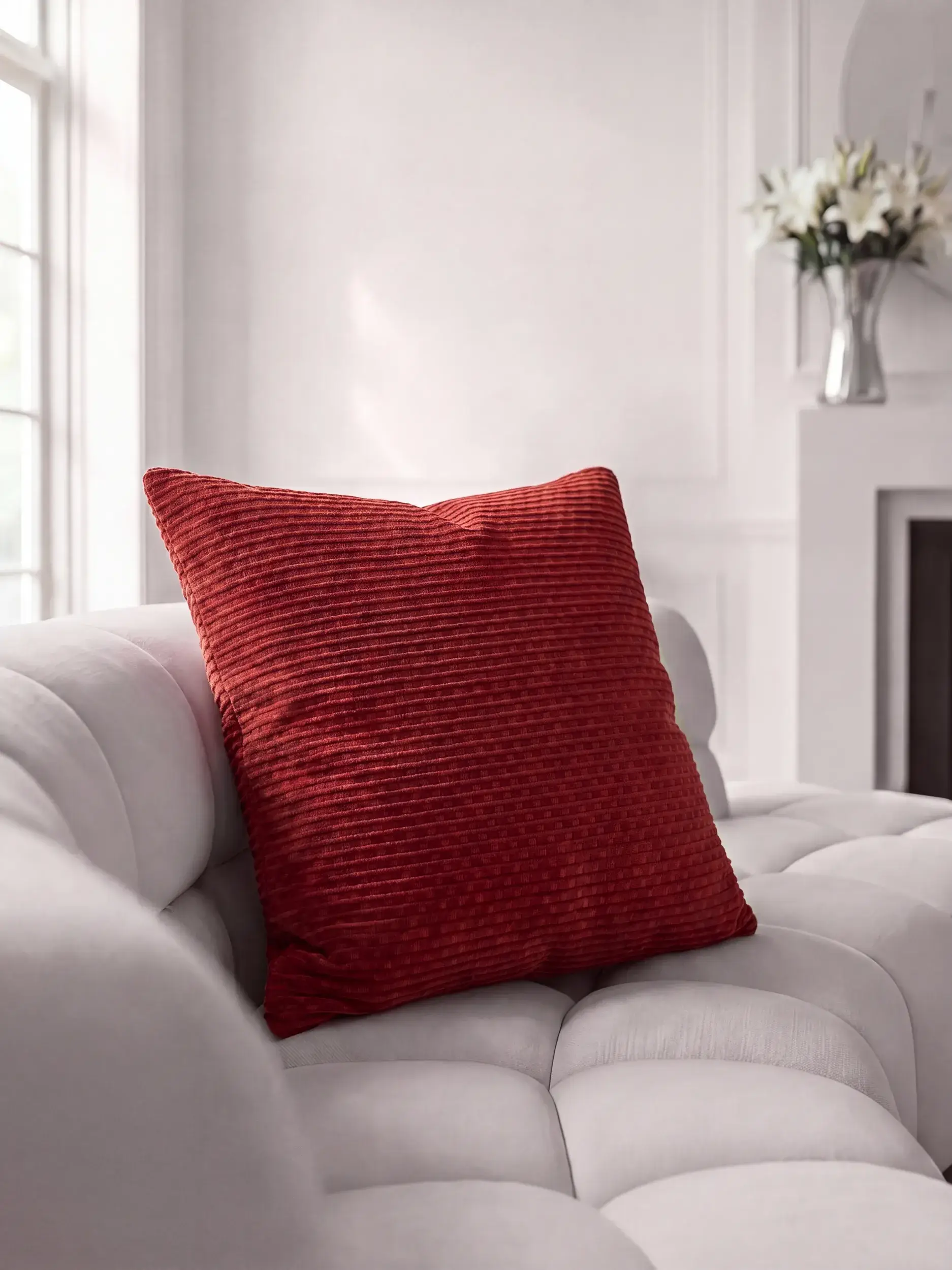 Kussen Ilma Rood van benuta Pure