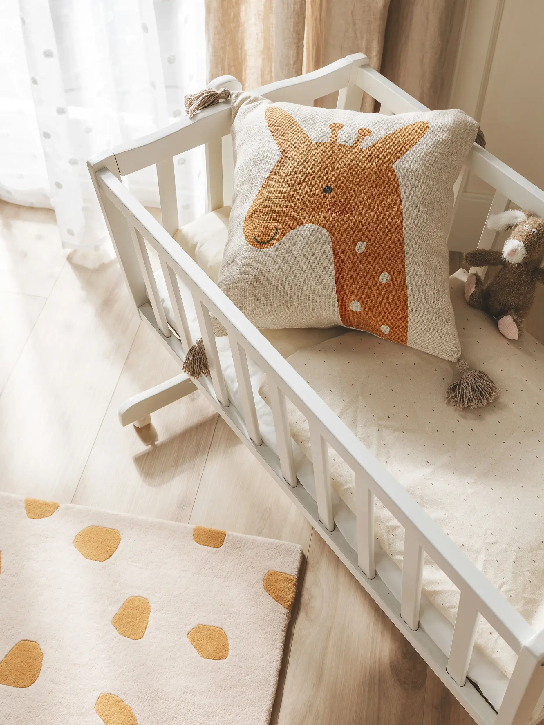 Kissenbezug Savannah Gelb im Design Tiermotive aus  von Lytte