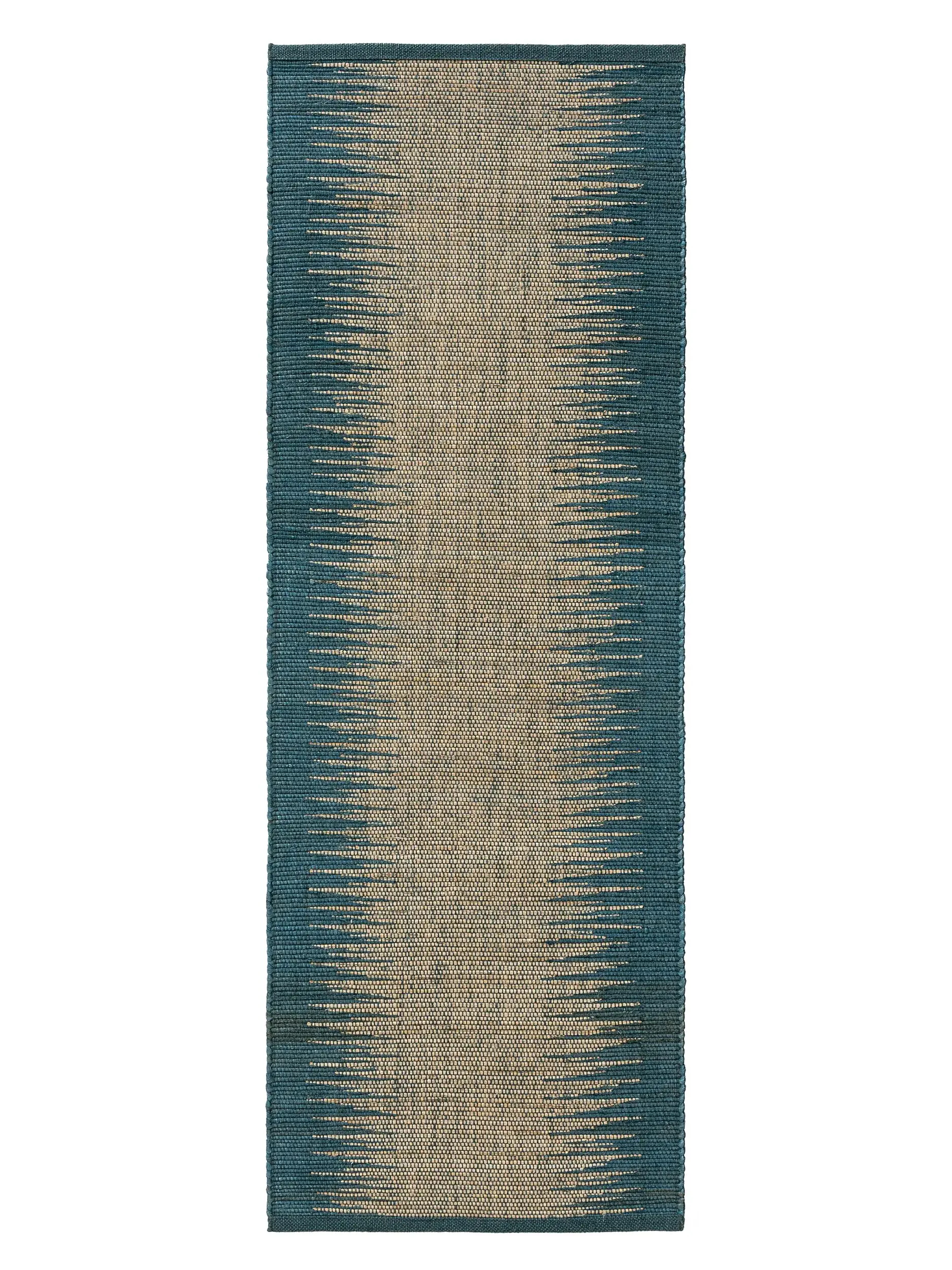 Jute Vloerkleed Tulsi Blauw van 
