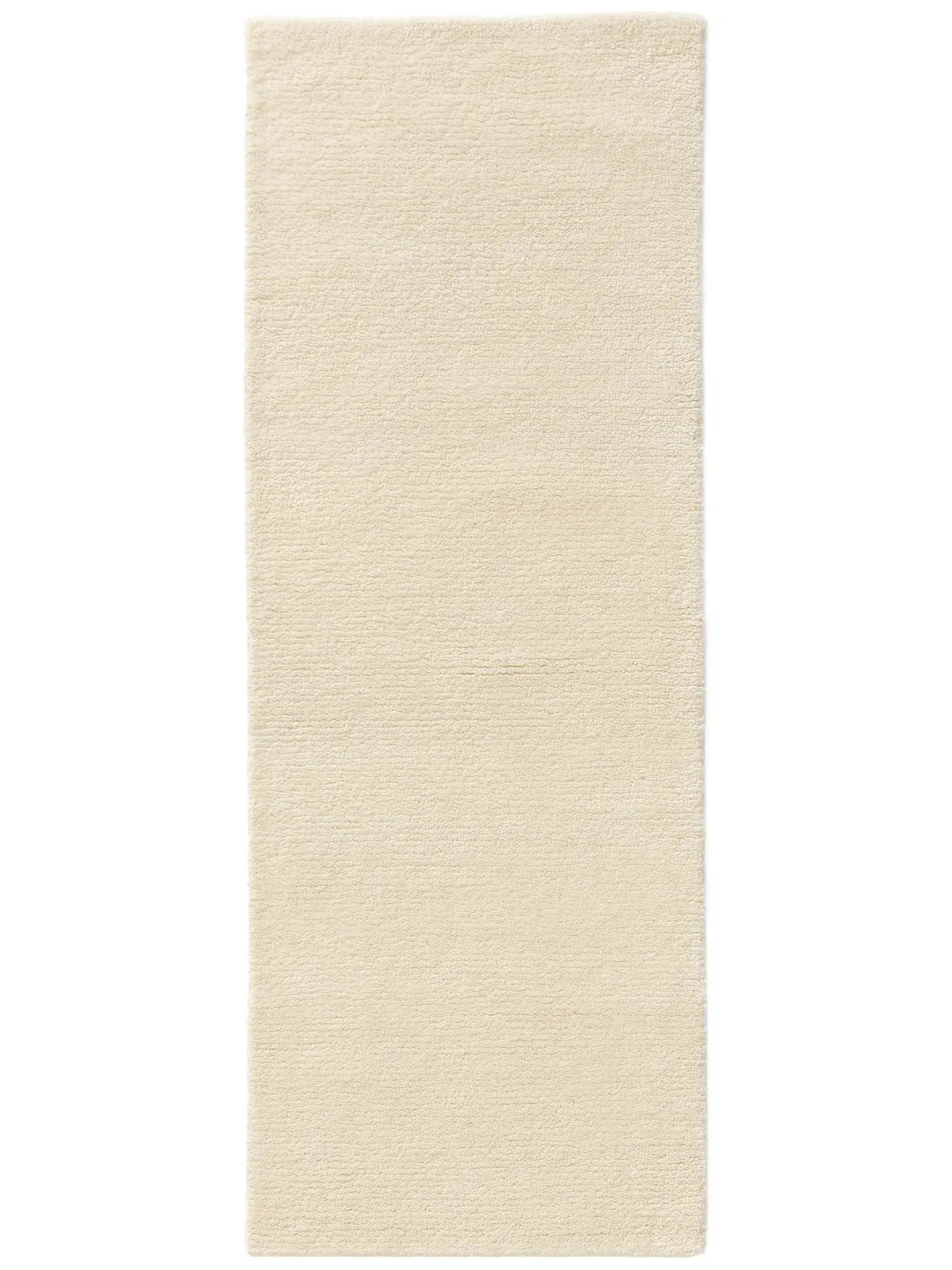 Wollteppich Läufer Berber Cream von 