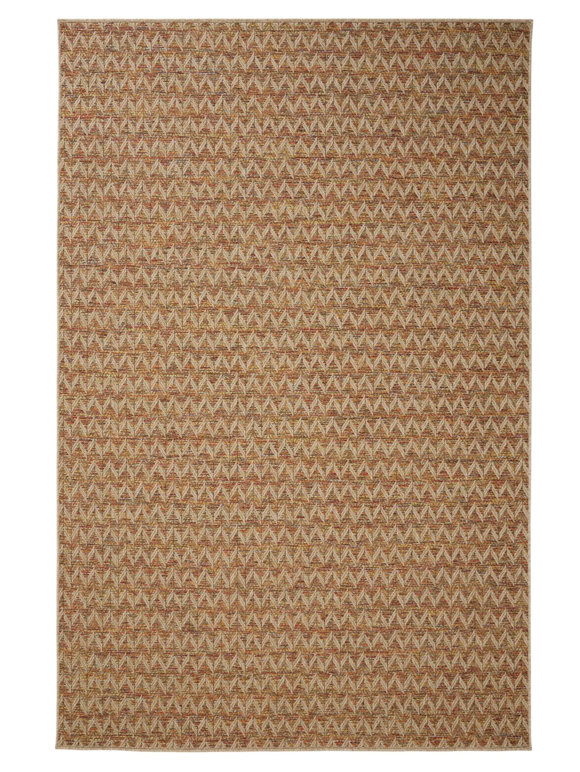 Rug made of 100% Polypropylen in Beige with a 100% Polypropylen high pile by benuta Nest