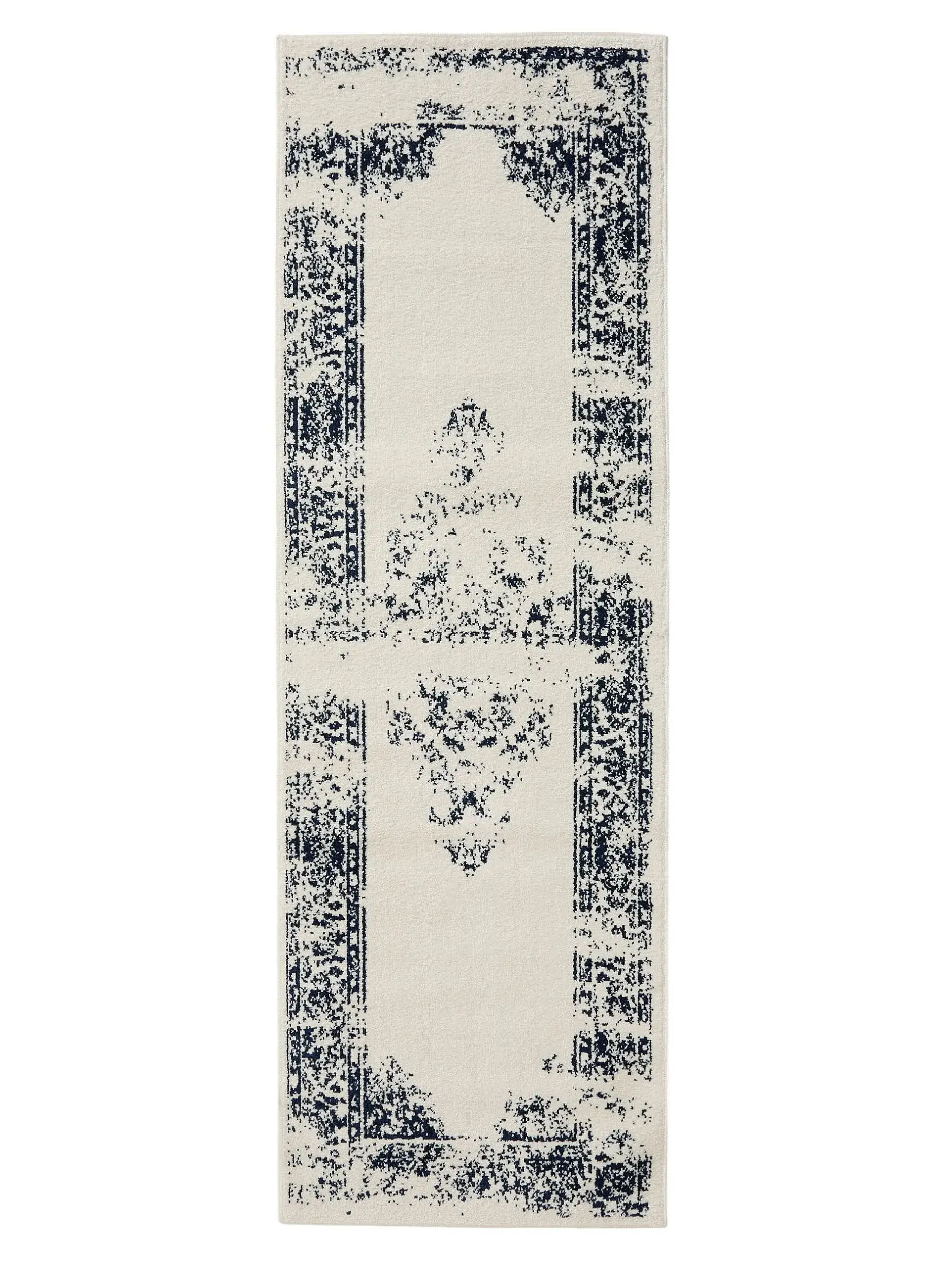 Tæppe Sia af 100% Polypropylen i Blå fra benuta Basic