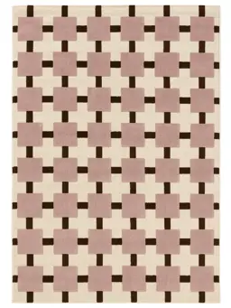 Matto Cini Beige/Vaaleanpunainen