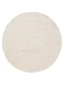 Viskoseteppich rund Nova Cream