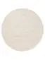 Viskoseteppich rund Nova Cream