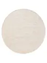 Viskoseteppich rund Nova Cream