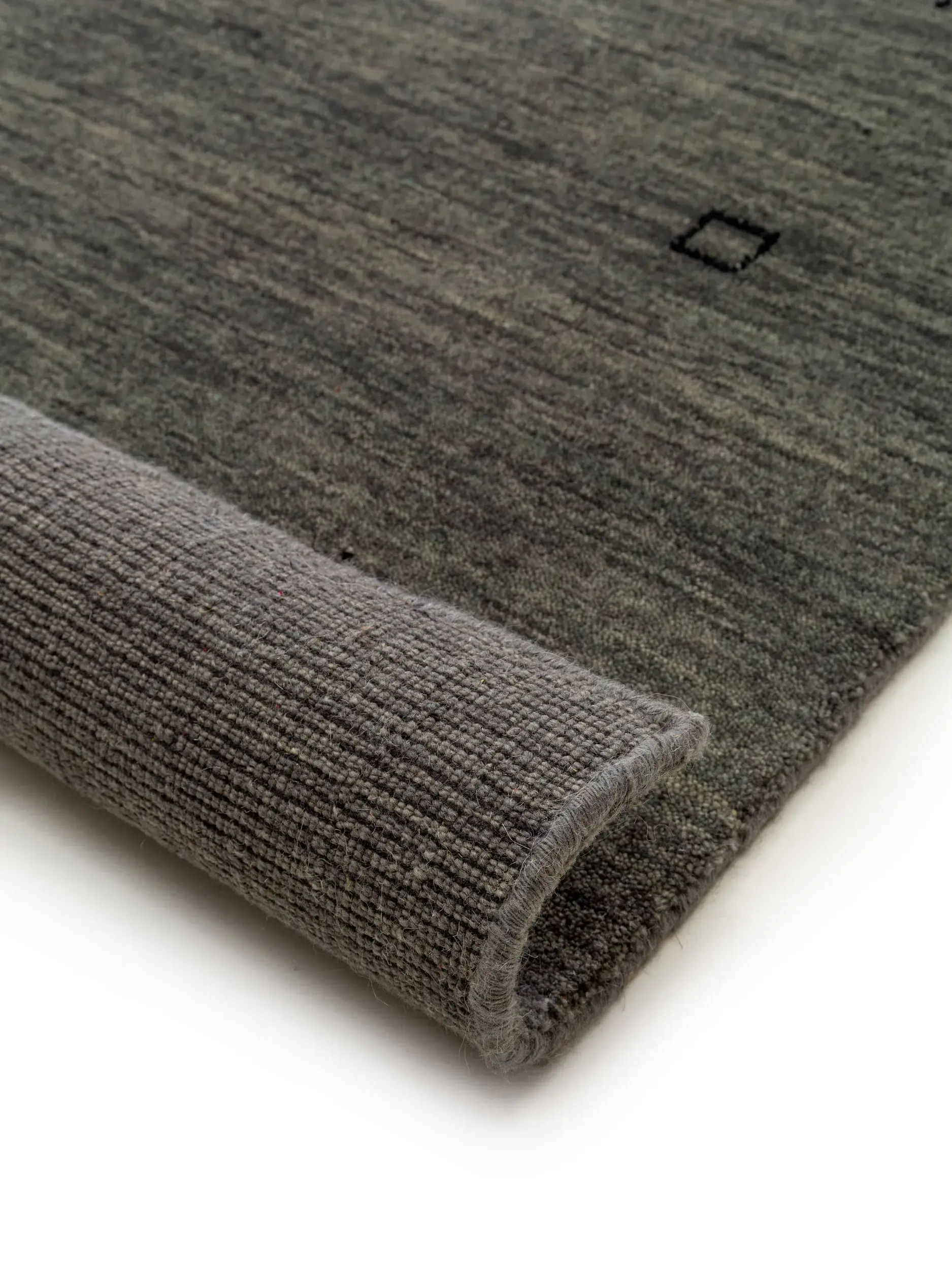 Alfombra de 100% Lana en Gris con un pelo de {{Placeholder_Pile Height}} de altura de benuta nest