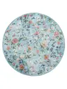 Waschbarer Teppich Milly Multicolor/Türkis