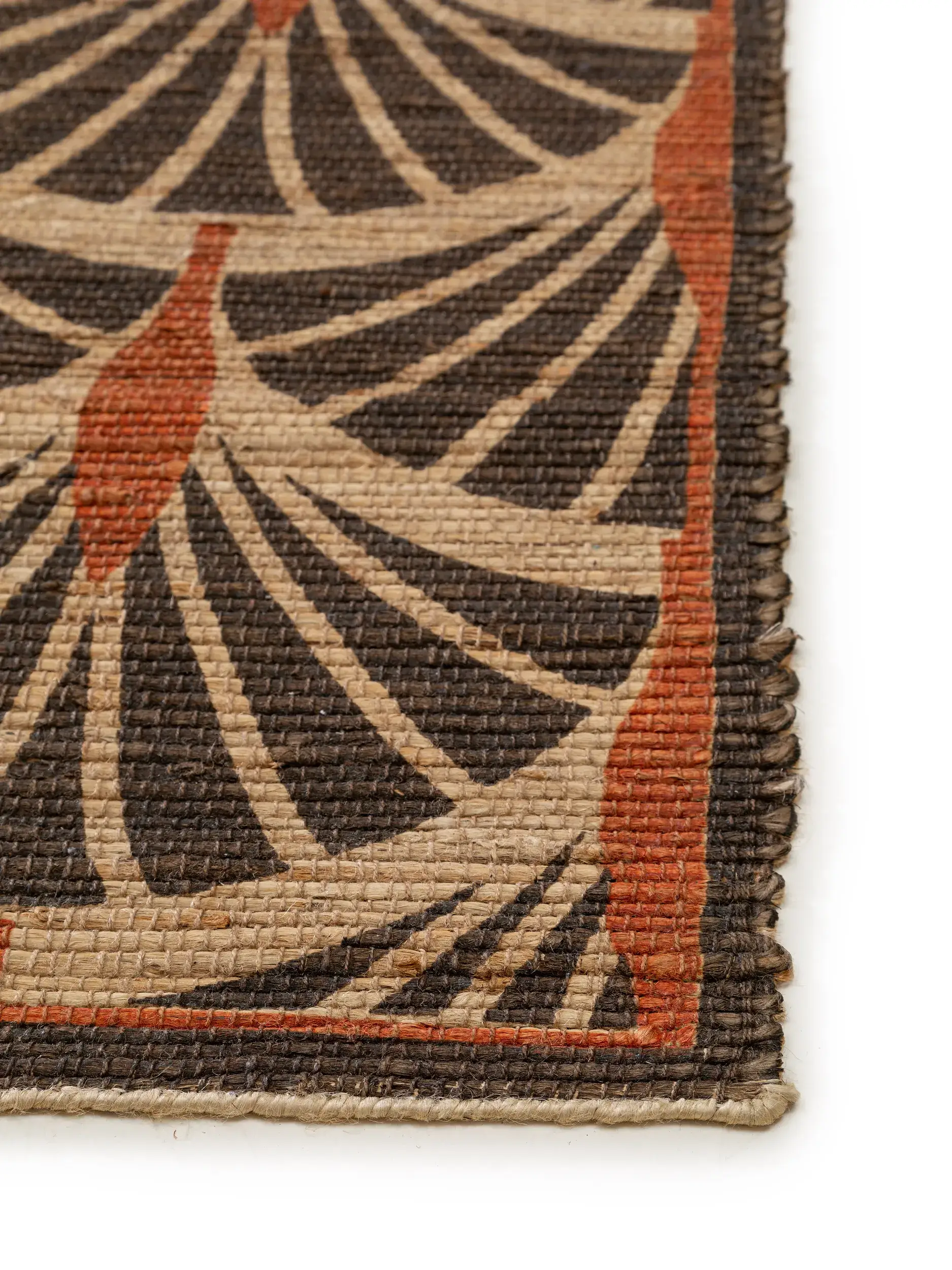 Teppich Baru aus 100% Jute in Braun von benuta Pure