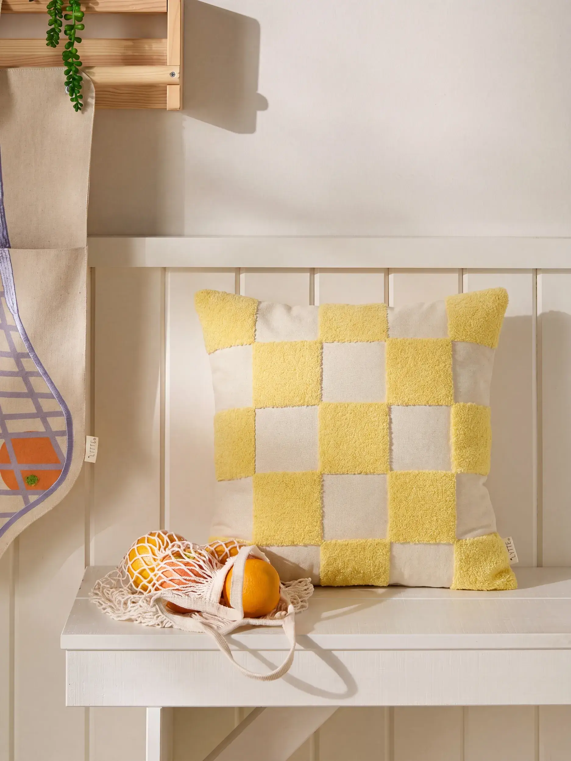Cushion Caro Yellow by Lytte