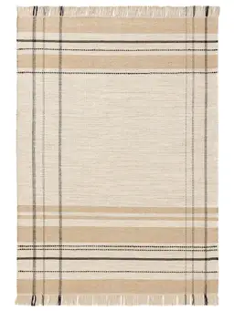 Wool Rug Bahati Beige