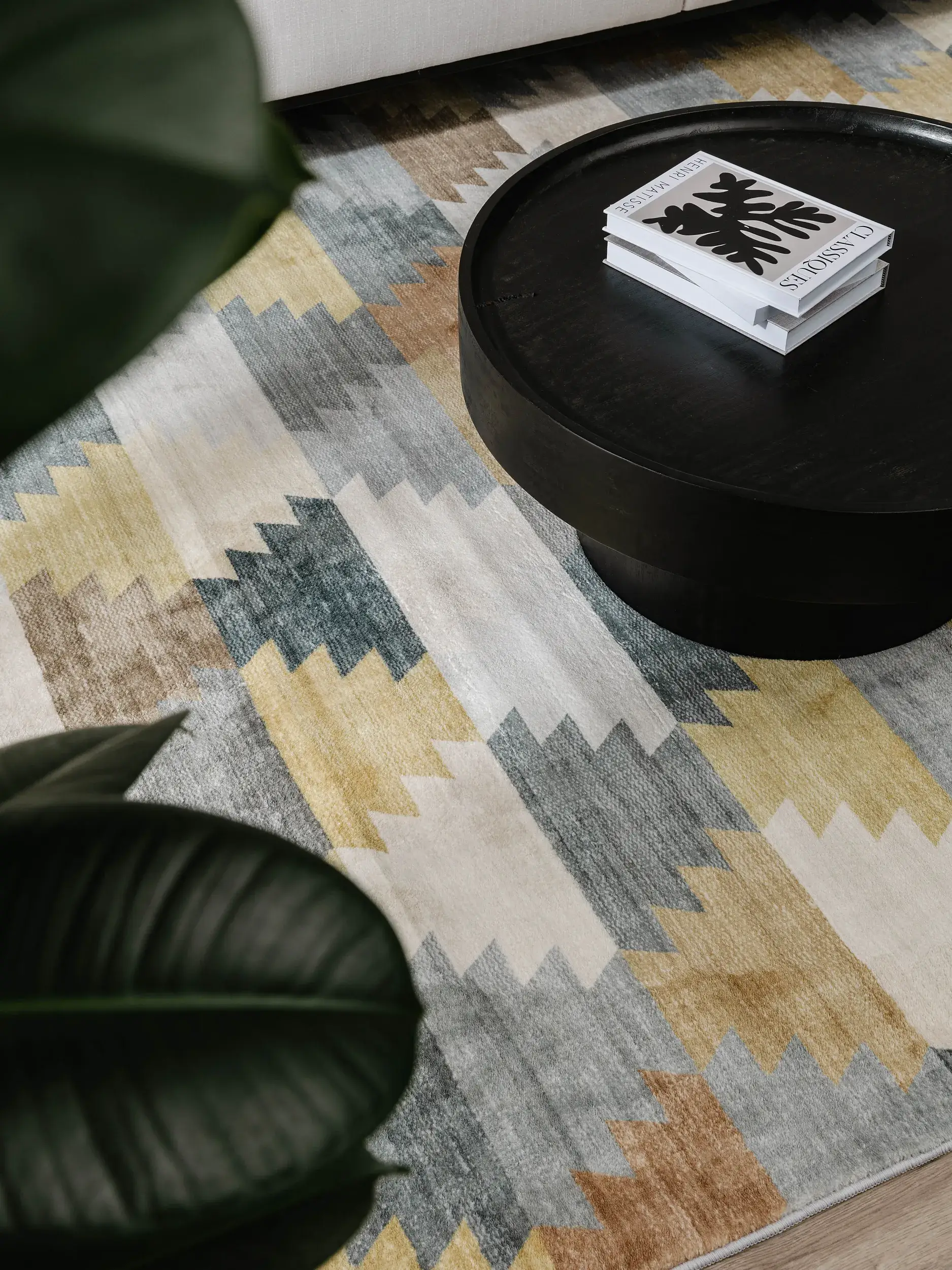 Tapis en 100% Polyester en Multicouleur avec une pile de 100% Polyester de hauteur de benuta POP