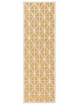 Alfombra de pasillo exterior Orion Amarillo