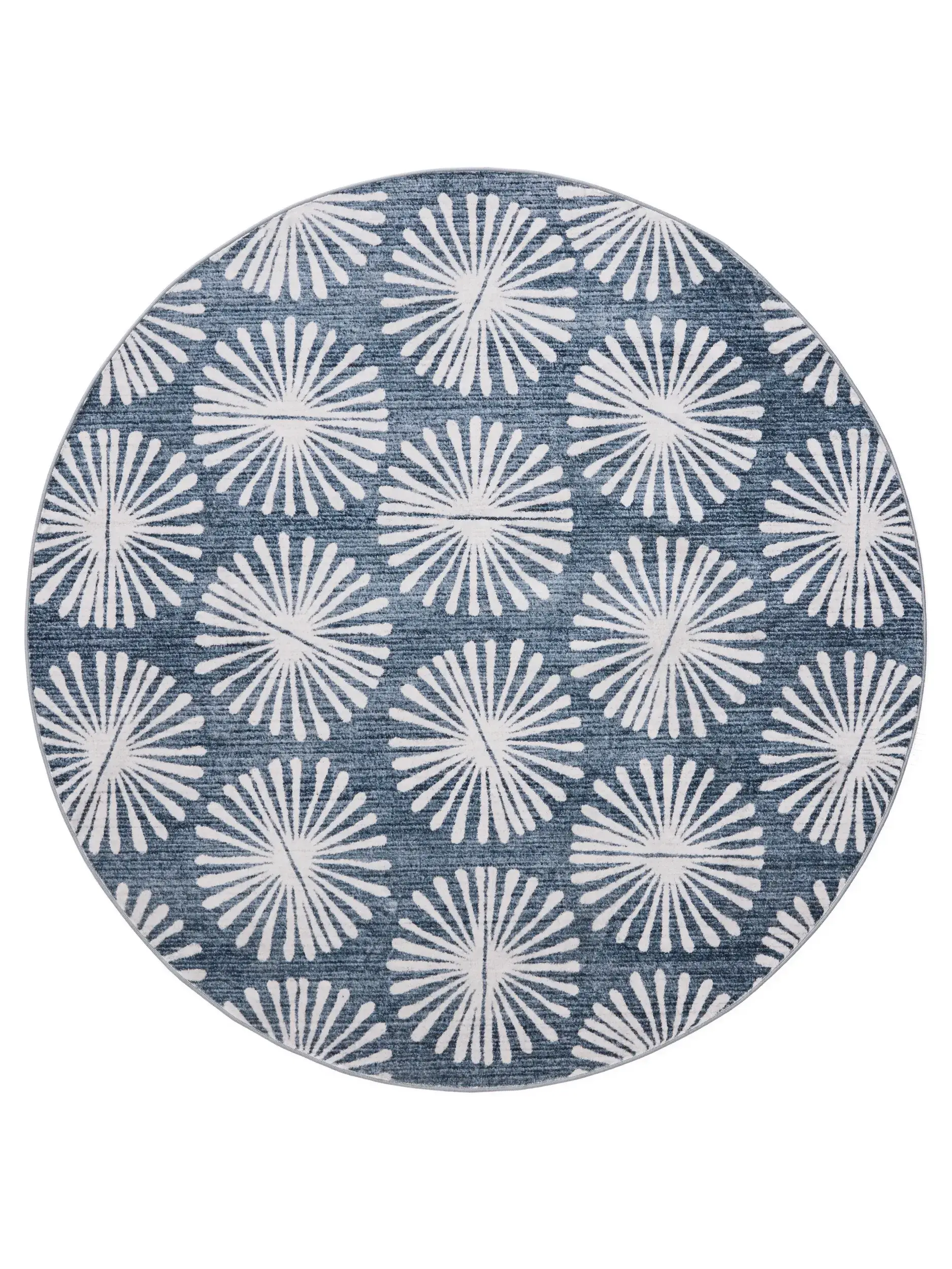 Rug made of 100% Polyester in Grey with a 100% Polyester high pile by benuta Nest