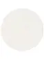 Hochflorteppich rund Cloudy Cream