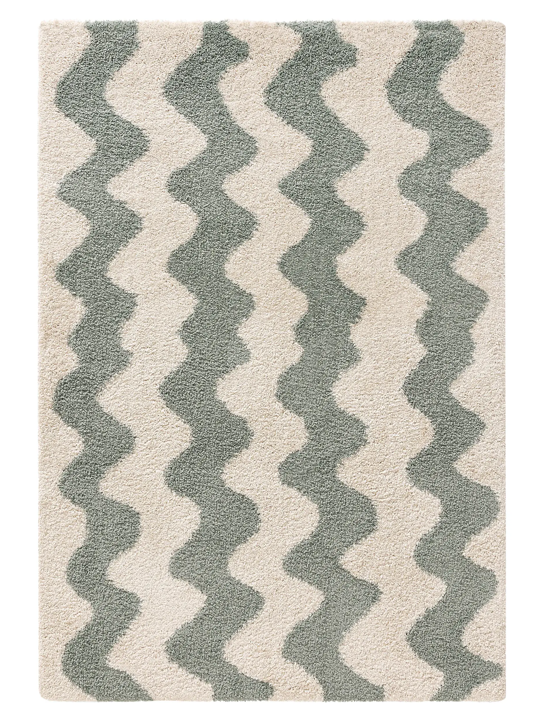 Teppich aus 100% Polypropylen in Multicolor mit 100% Polypropylen hohem Flor von benuta Pop