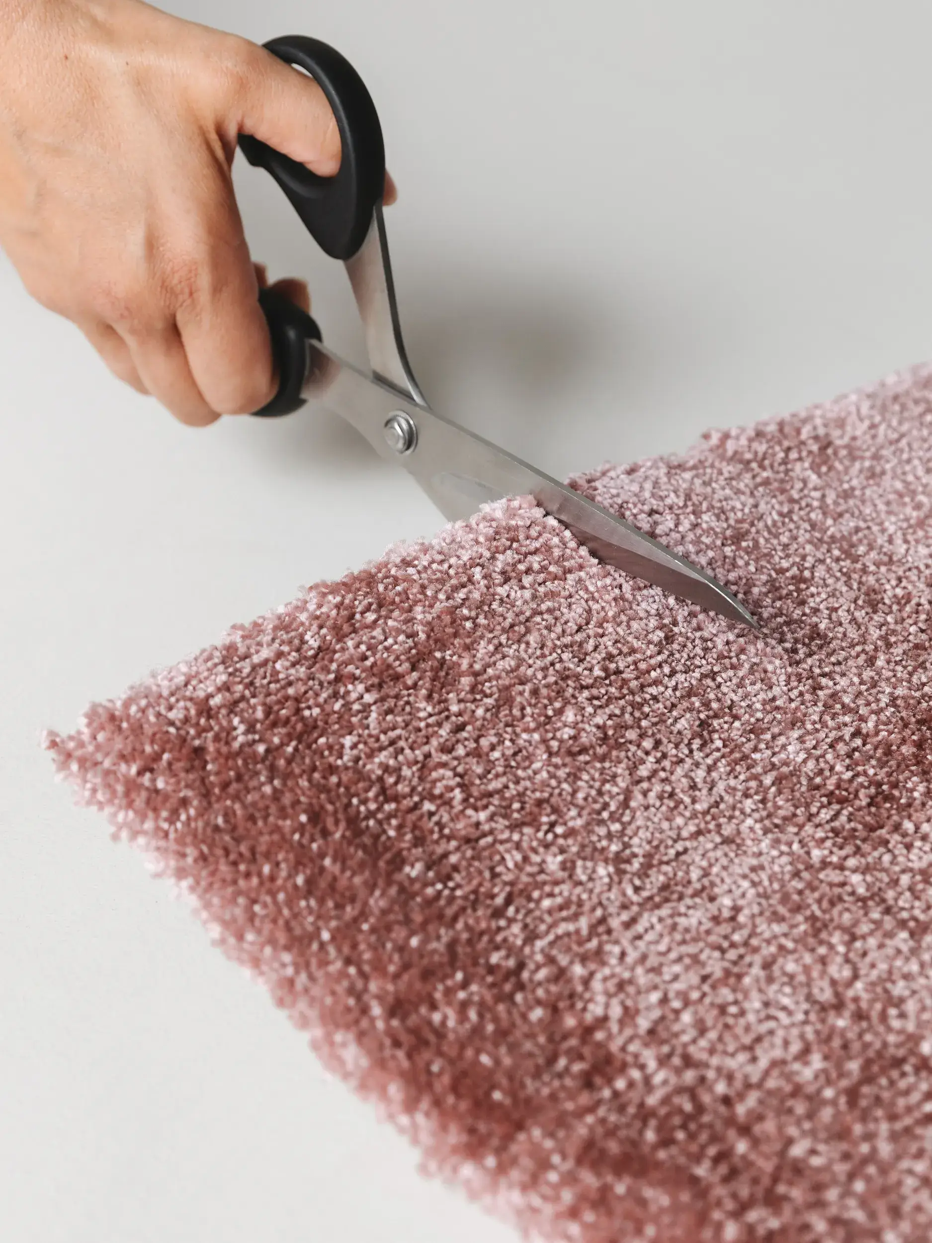 Tappeto di 100% Polipropilene in Rosa con pelo alto 100% Polipropilene da benuta nest