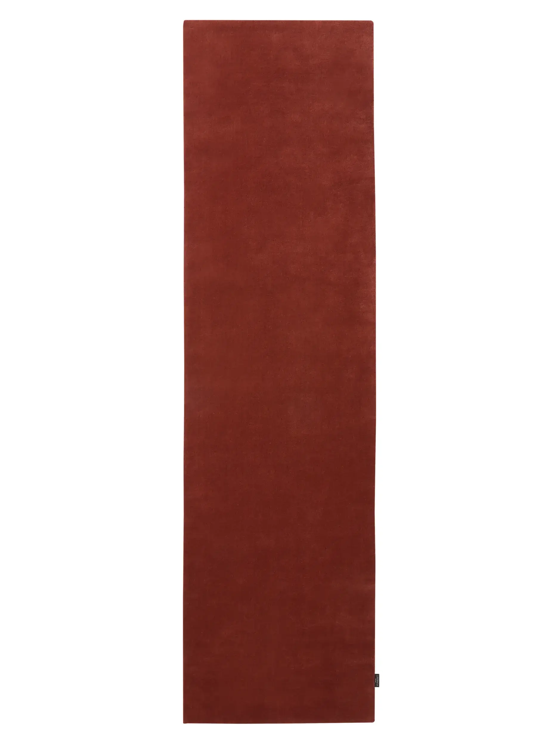 Teppich Mono aus 100% Baumwolle in Rot von benuta