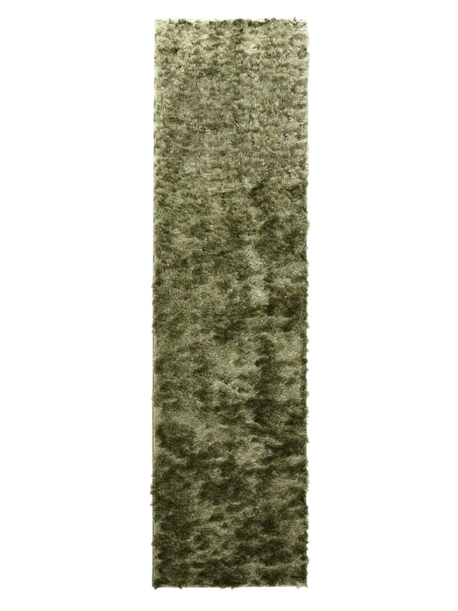 Teppich Whisper aus 100% Polyester in Grün von benuta Nest