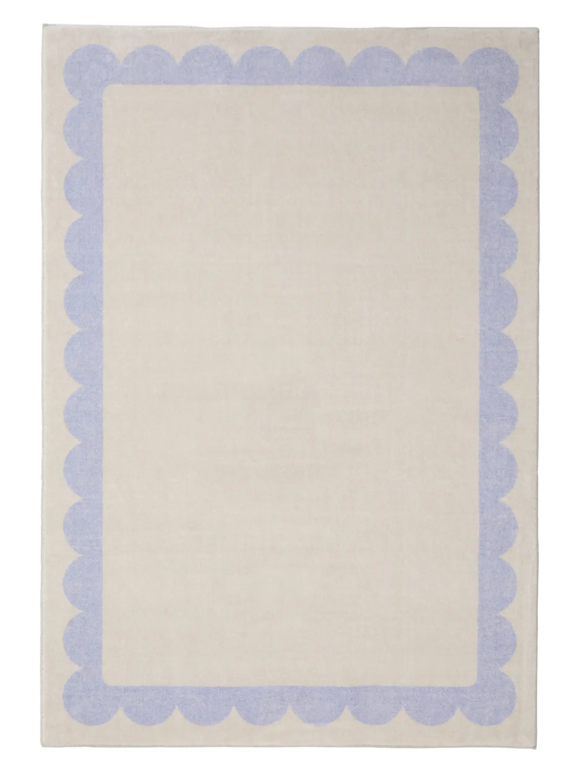 Rug made of 100% Polyester in Purple with a 100% Polyester high pile by benuta Pop