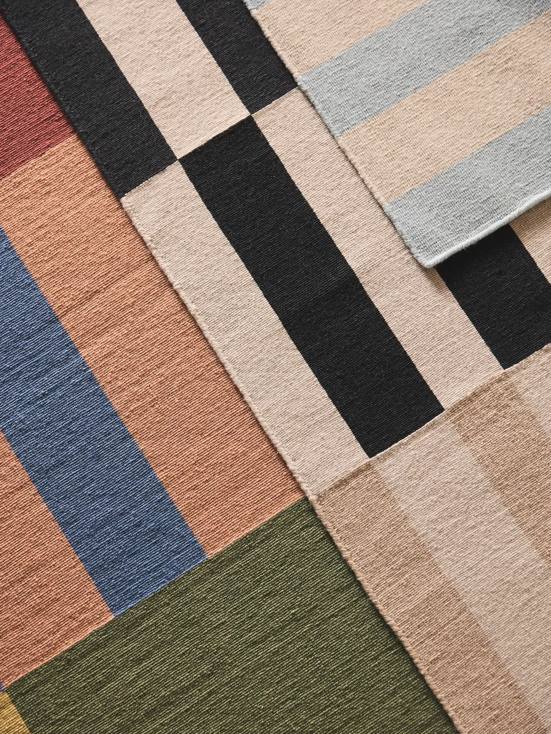 Rug made of 100% Wool in Beige with a 100% Wool high pile by benuta Nest