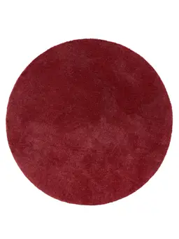 Vaskbart langhåret tæppe Melvin Rød